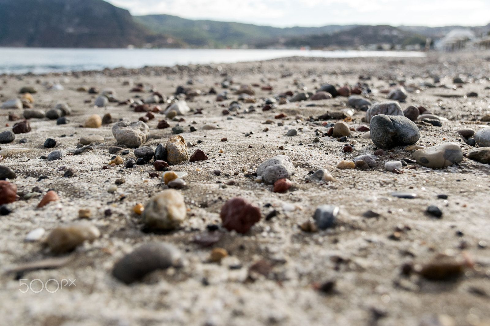Sigma 18-200mm F3.5-6.3 II DC OS HSM sample photo. Colorful rocky beach photography