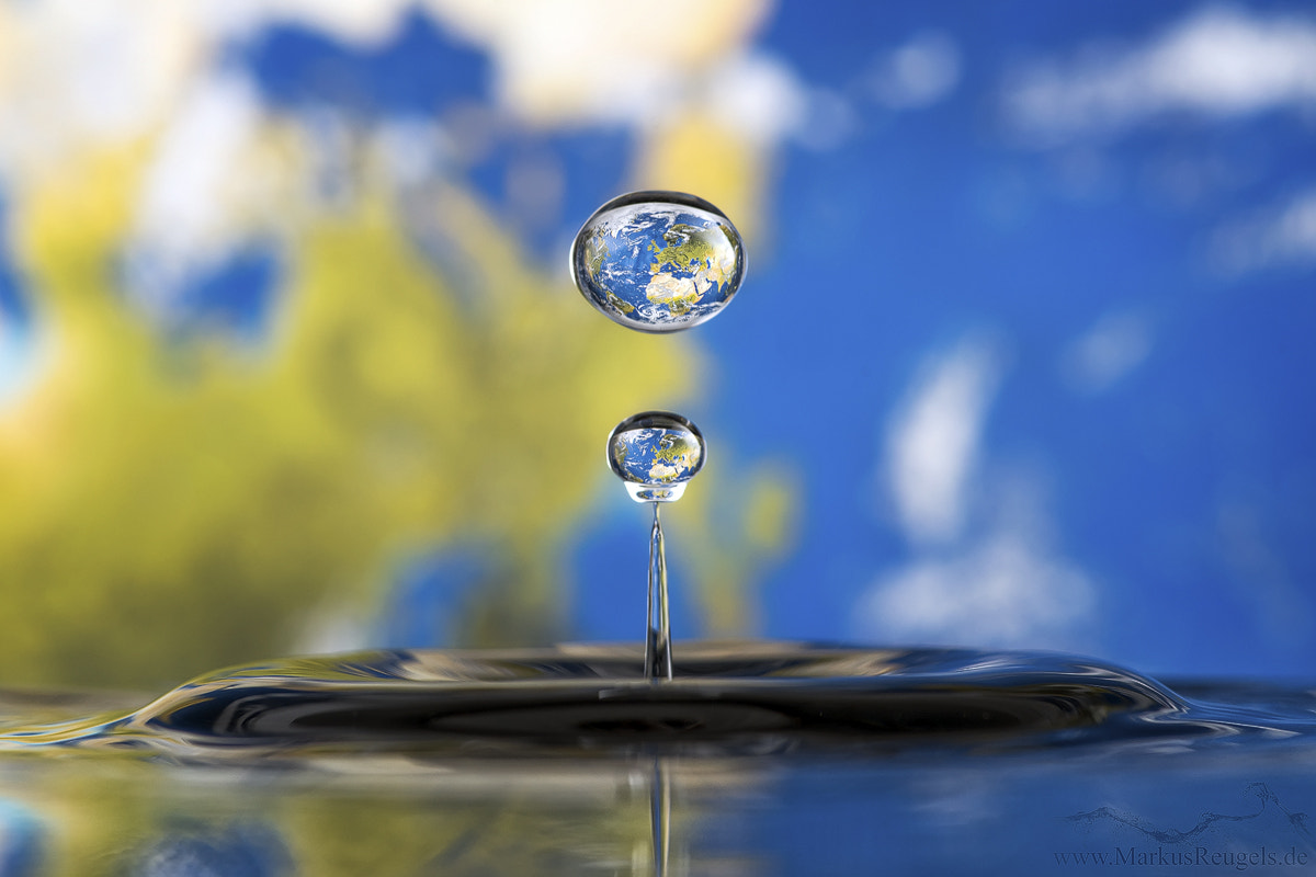 Sony a7R + Minolta AF 100mm F2.8 Macro [New] sample photo. World of drops photography
