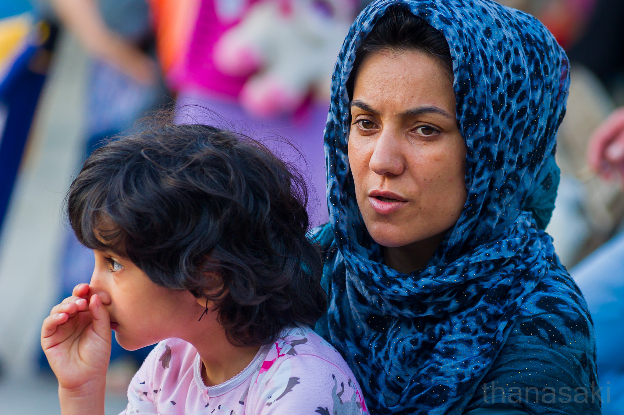 Nikon AF-Nikkor 80-200mm F2.8D ED sample photo. Mother refugee viii photography