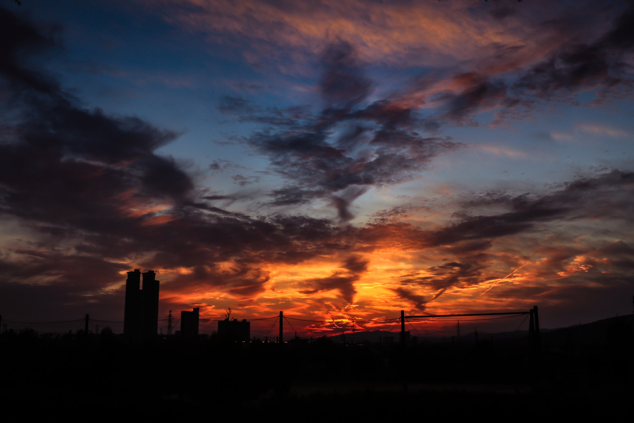 Canon EF 16-35mm F4L IS USM sample photo. Sunset photography