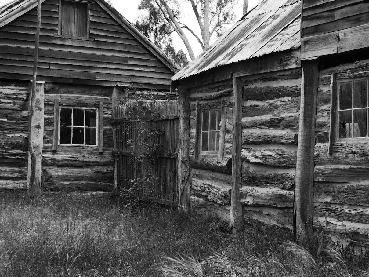 Panasonic Lumix G X Vario 35-100mm F2.8 OIS sample photo. Rural victoria / australia in b/w photography