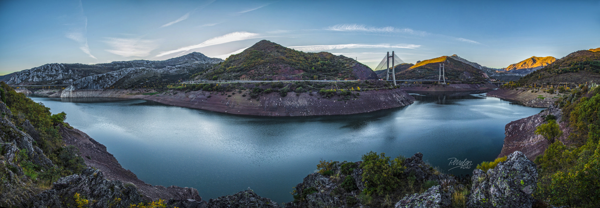 Sony SLT-A58 sample photo. Embalse de barrios de luna 9 images photography