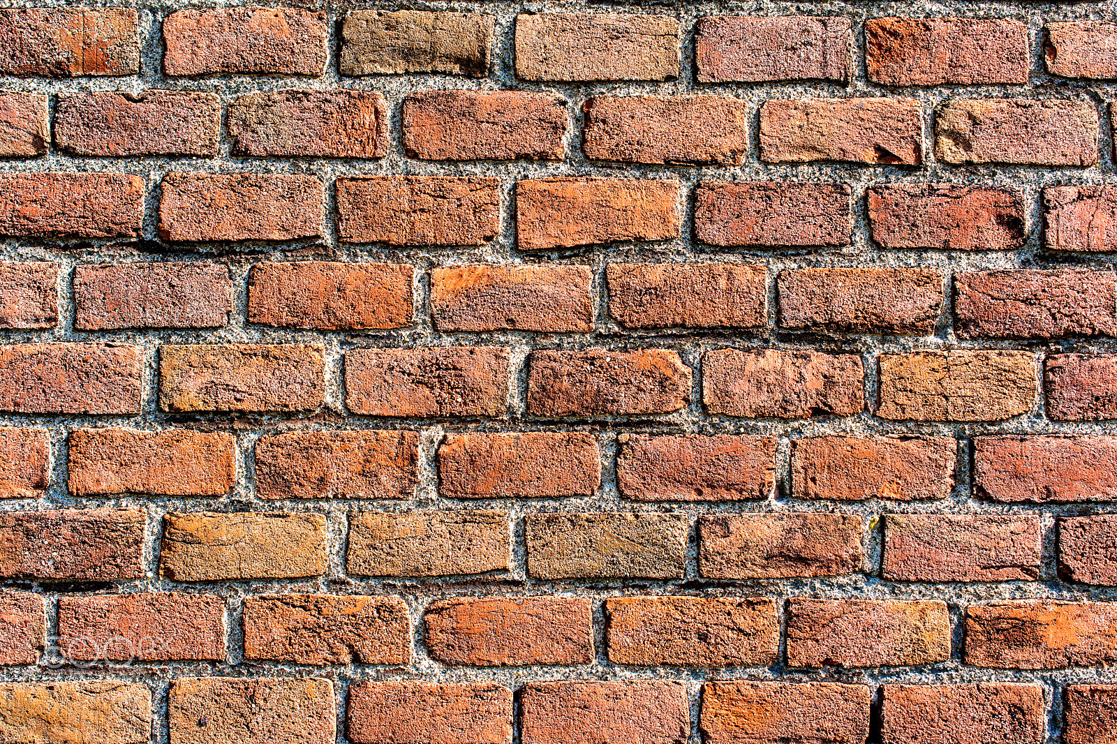Nikon AF-S DX Micro Nikkor 40mm F2.8 sample photo. Old red-orange brick wall, background texture 1 photography