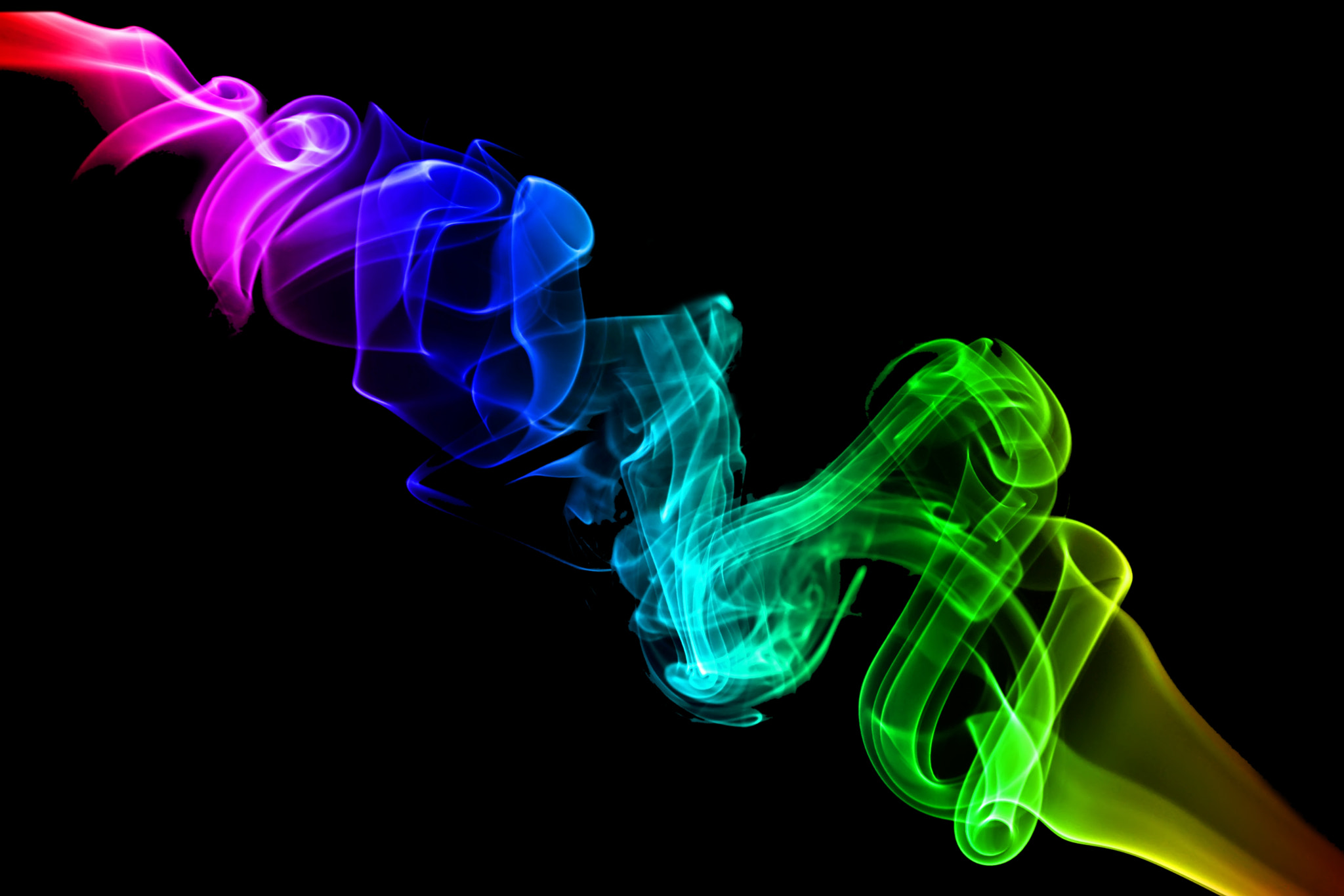 Sigma 70-200mm F2.8 EX DG OS HSM sample photo. Abstract smoke wave photography