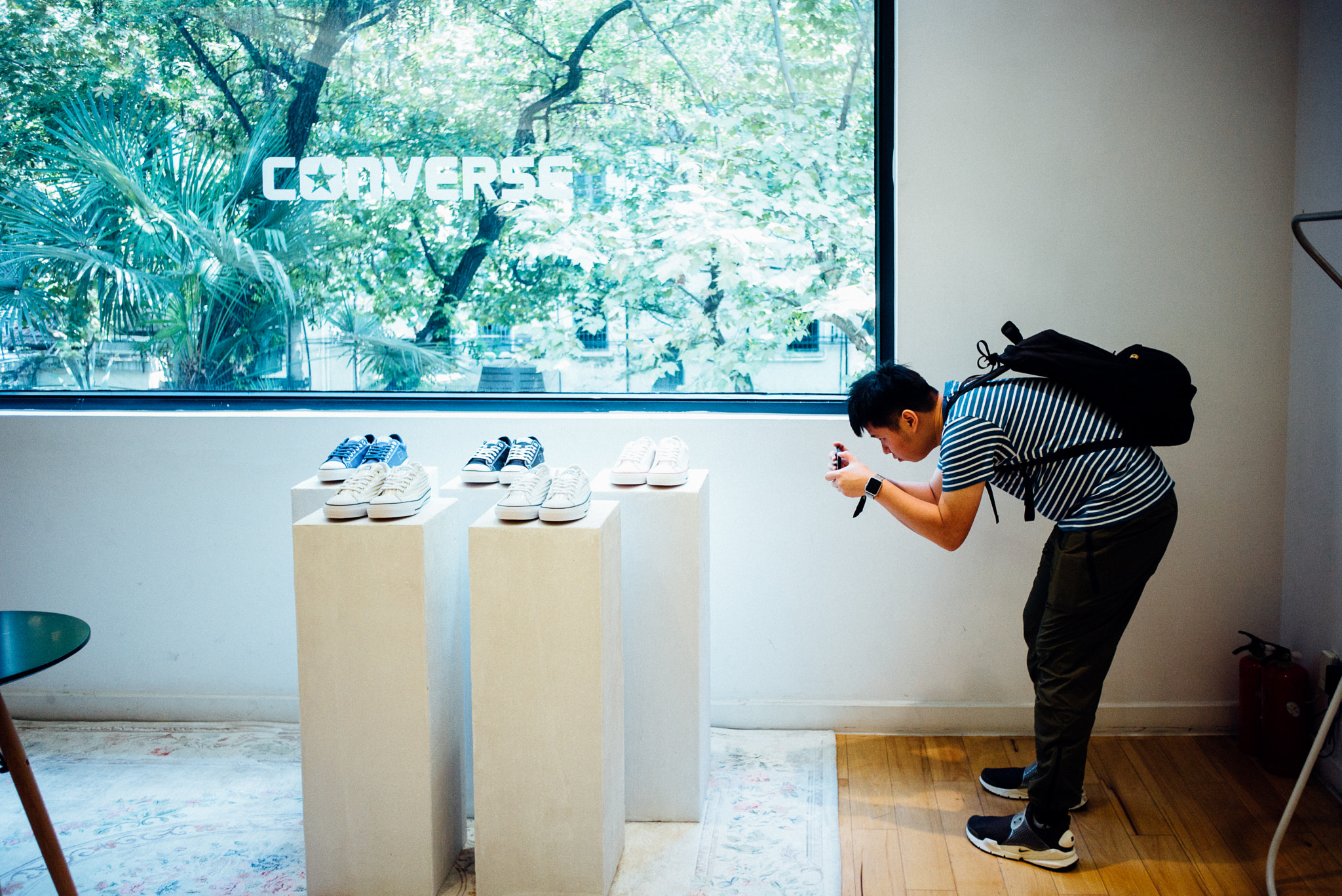 Summicron-M 1:2/90 Leitz sample photo. Iveet shiau converse x fragment design launch event o photography