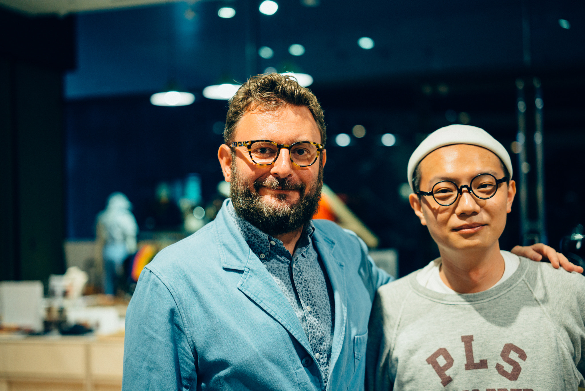 Leica APO-Summicron-M 50mm F2 ASPH sample photo. Arnault castel, kopok founder  and a bei, designer & illustrator photography