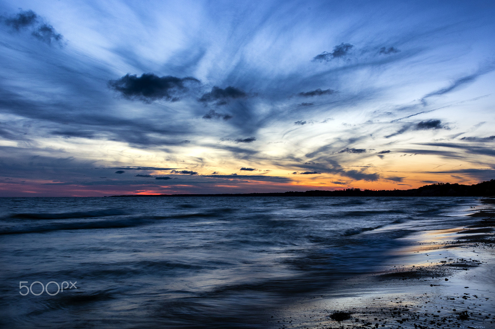 Canon EF 24mm f/1.4L sample photo. Slow burn photography