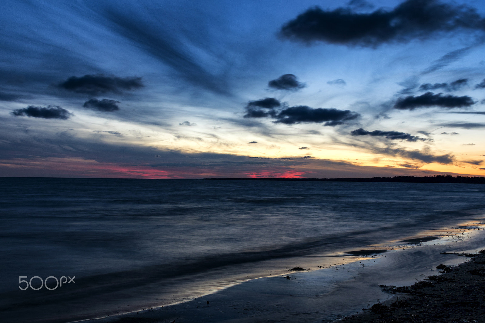 Canon EF 24mm f/1.4L sample photo. Fire lake photography