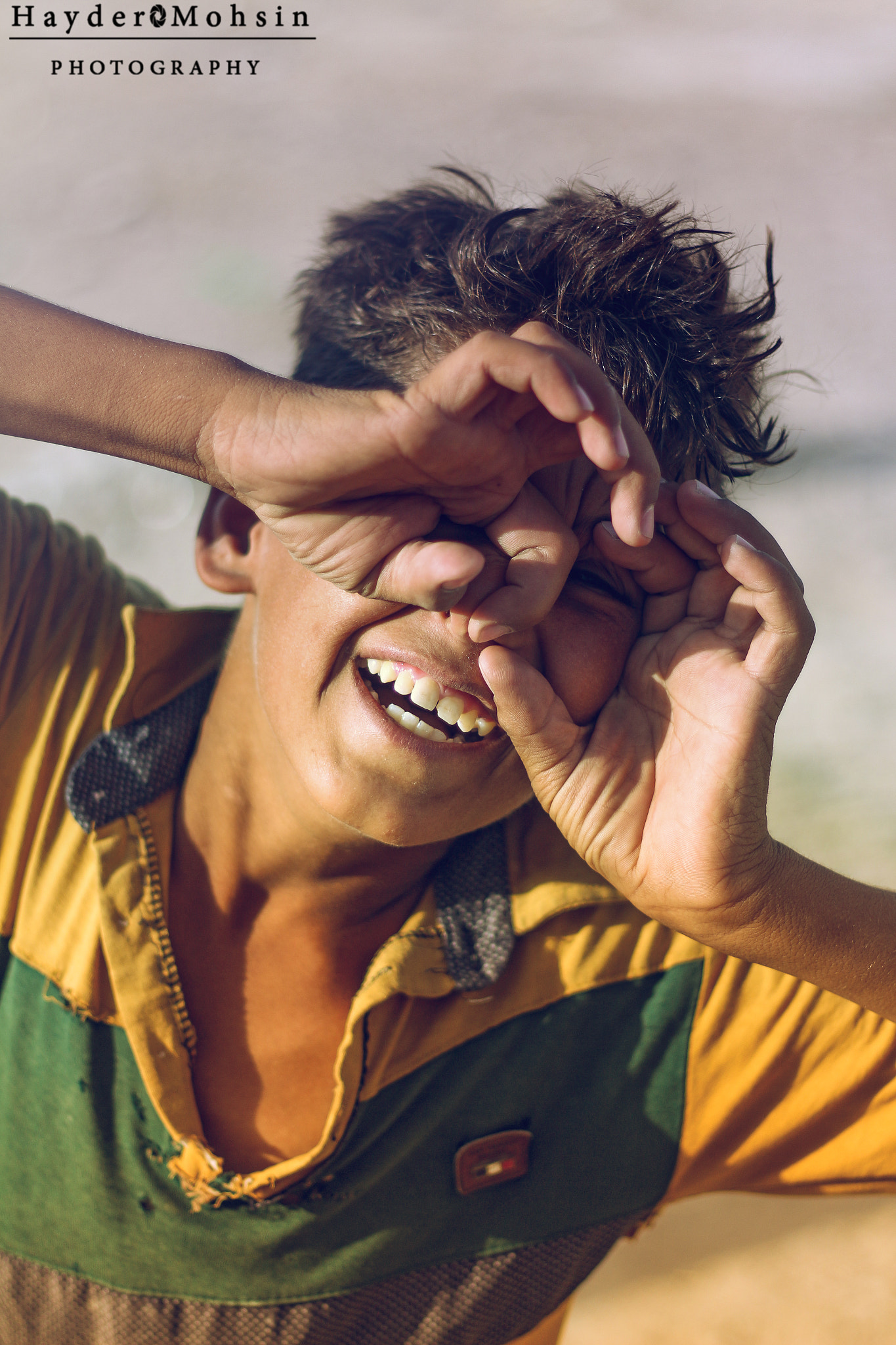 Canon EF 50mm F1.8 II sample photo. Iraqi boy photography
