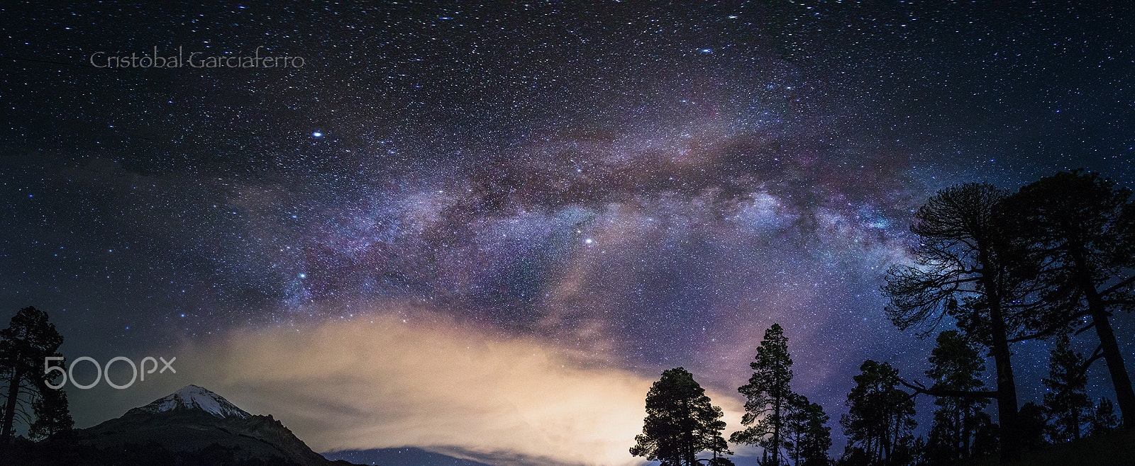 Canon EF 16-35mm F2.8L USM sample photo. Pico de orizaba and milky way photography