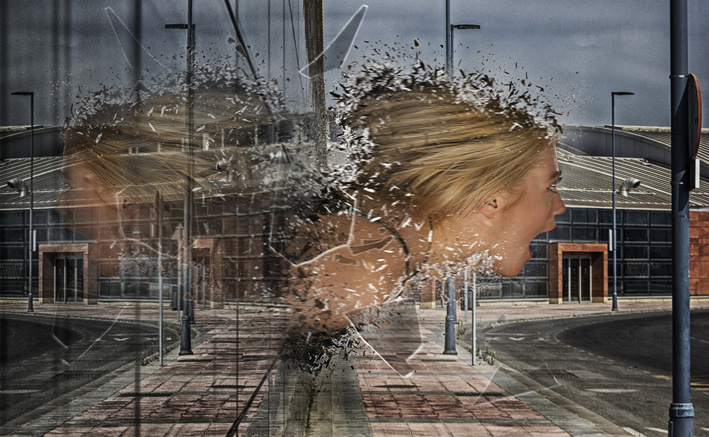 Canon EF 28-135mm F3.5-5.6 IS USM sample photo. Shattered scream photography