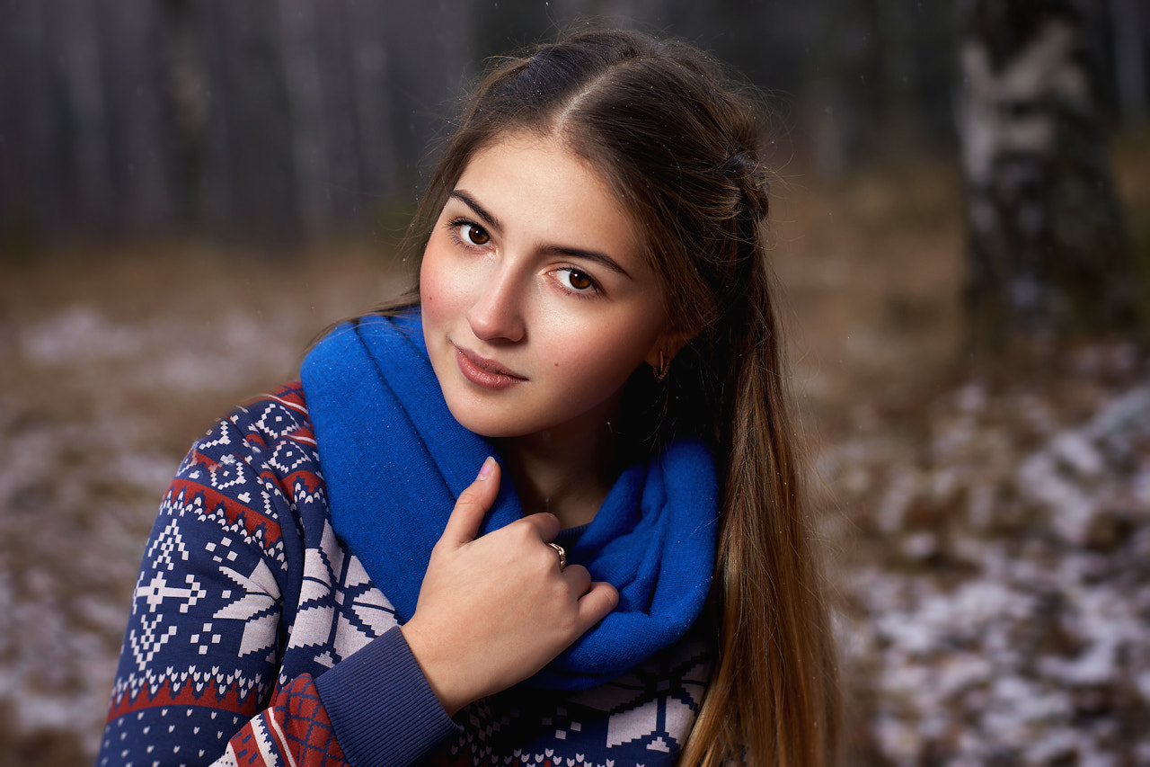 Sony Alpha DSLR-A850 + Sony 85mm F2.8 SAM sample photo. Ksenia photography