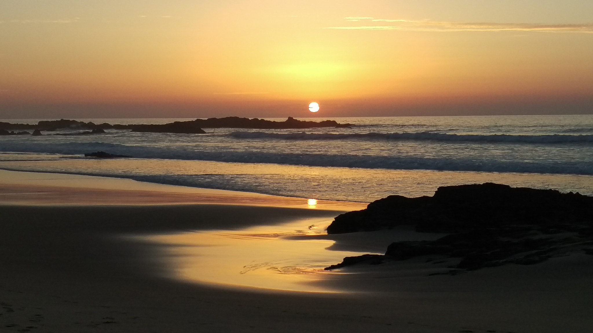 HTC M9 sample photo. Atardecer en playa de almograve, costa alentejana (portugal). photography