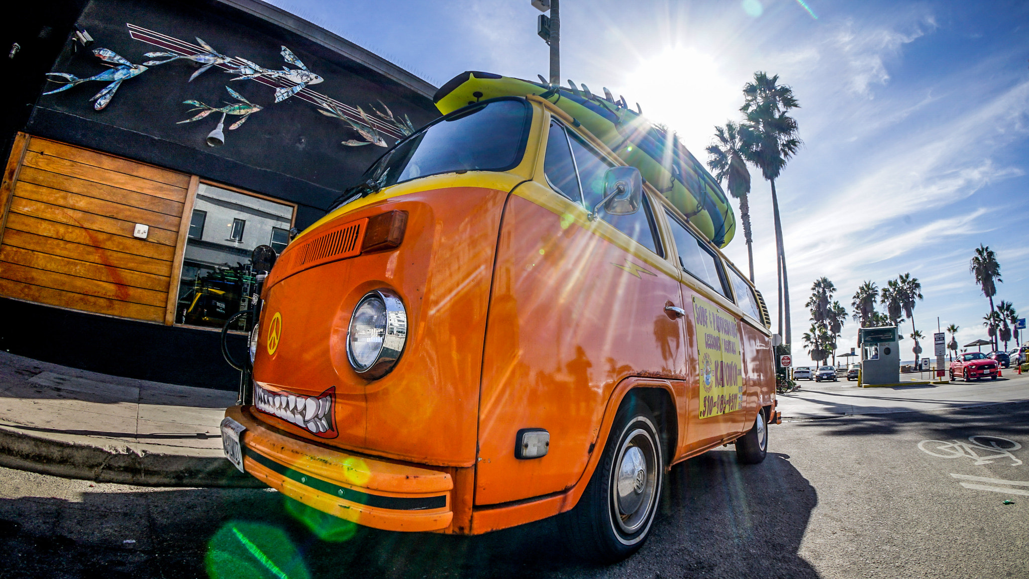 Sony a7 II + Sony E 16mm F2.8 sample photo. Combie on venice beach photography