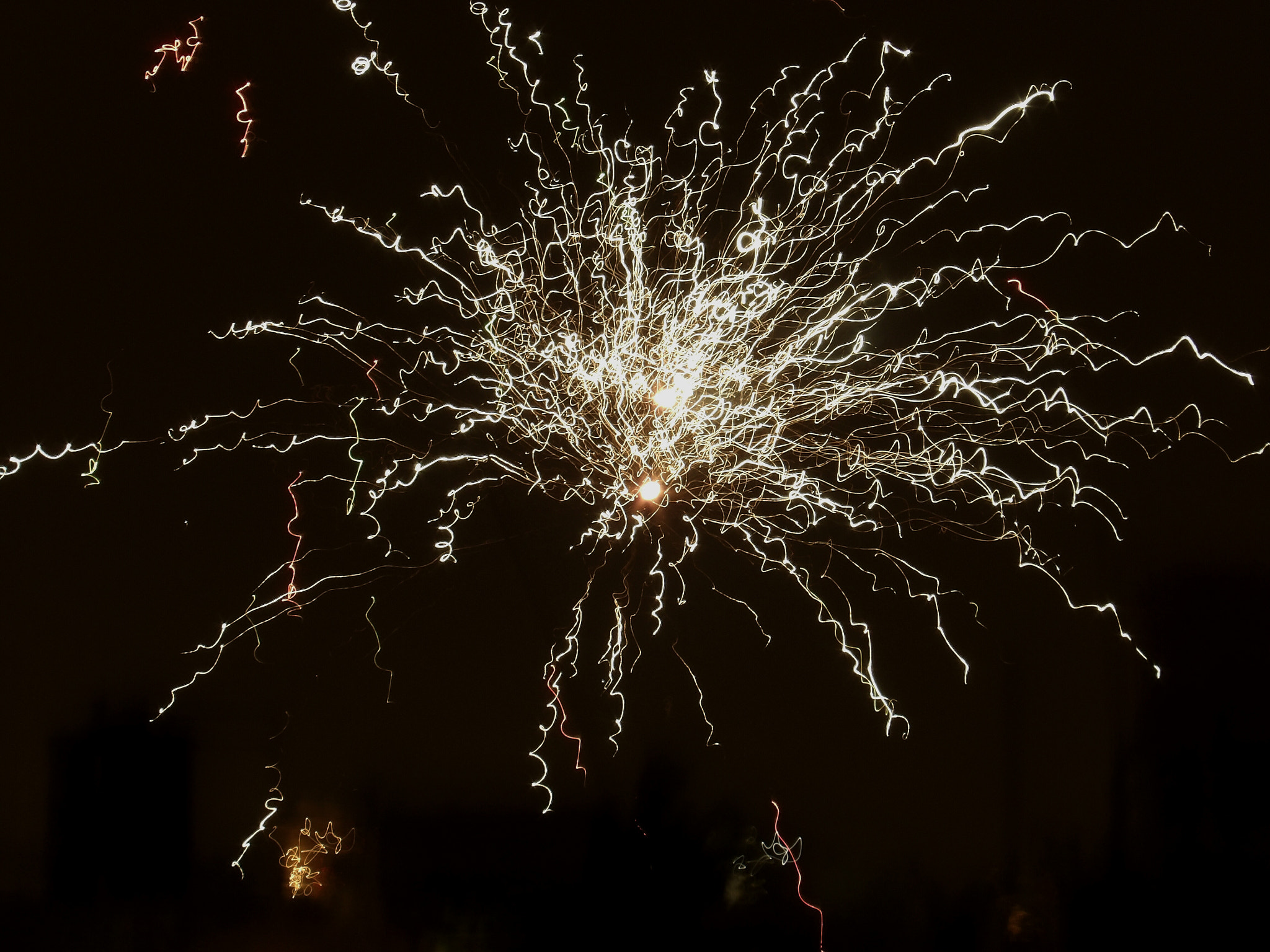 Ricoh PENTAX XG-1 sample photo. Fireworks photography