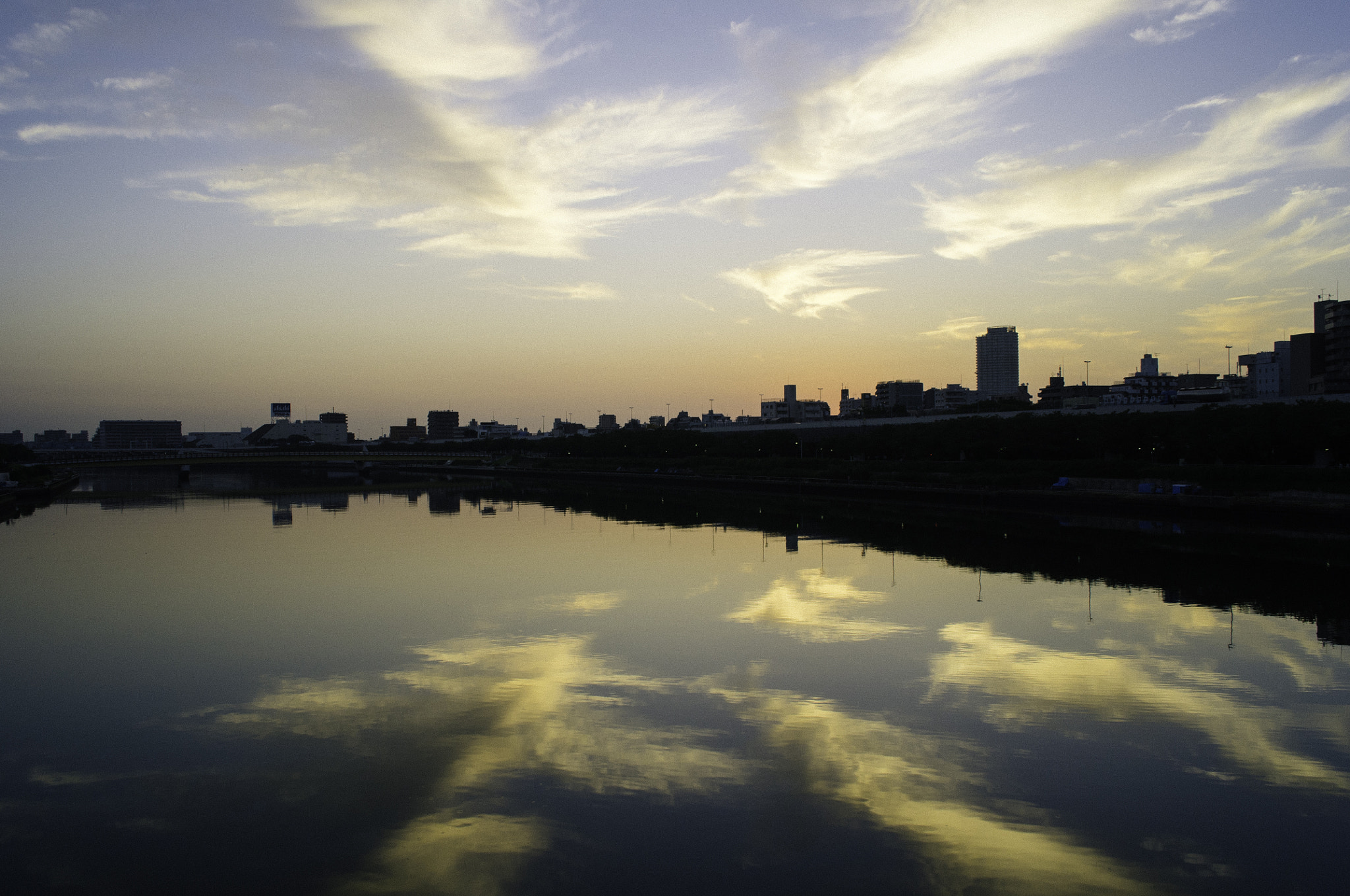 Ricoh GXR A12 sample photo. Dawn, tokyo photography