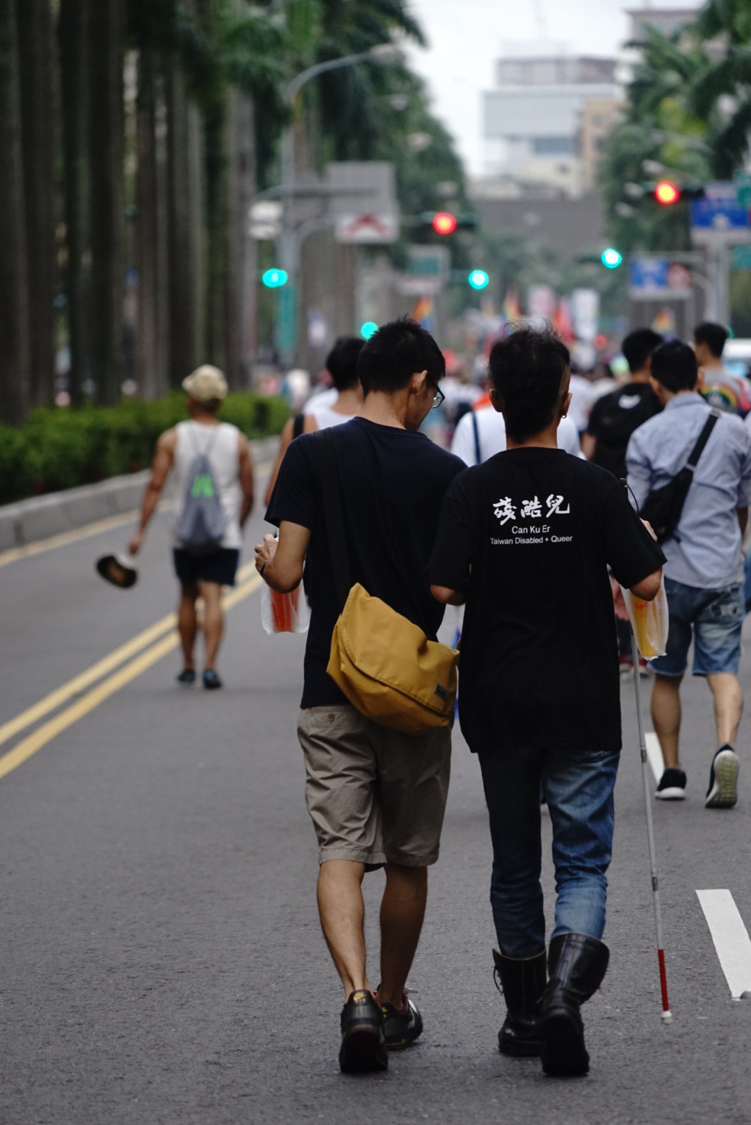 Sony a7 II + Sony FE 24-240mm F3.5-6.3 OSS sample photo. Tw lgbt parade 2016 photography