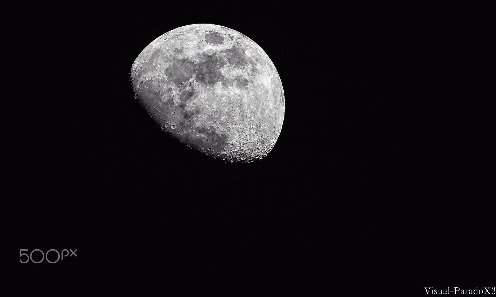 Canon EOS 500D (EOS Rebel T1i / EOS Kiss X3) sample photo. Dark side of the moon ! photography