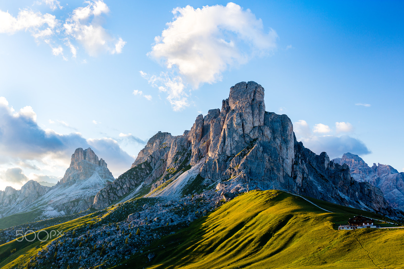 Canon EF 24-70mm F4L IS USM sample photo. Dolomite, passo di giau photography