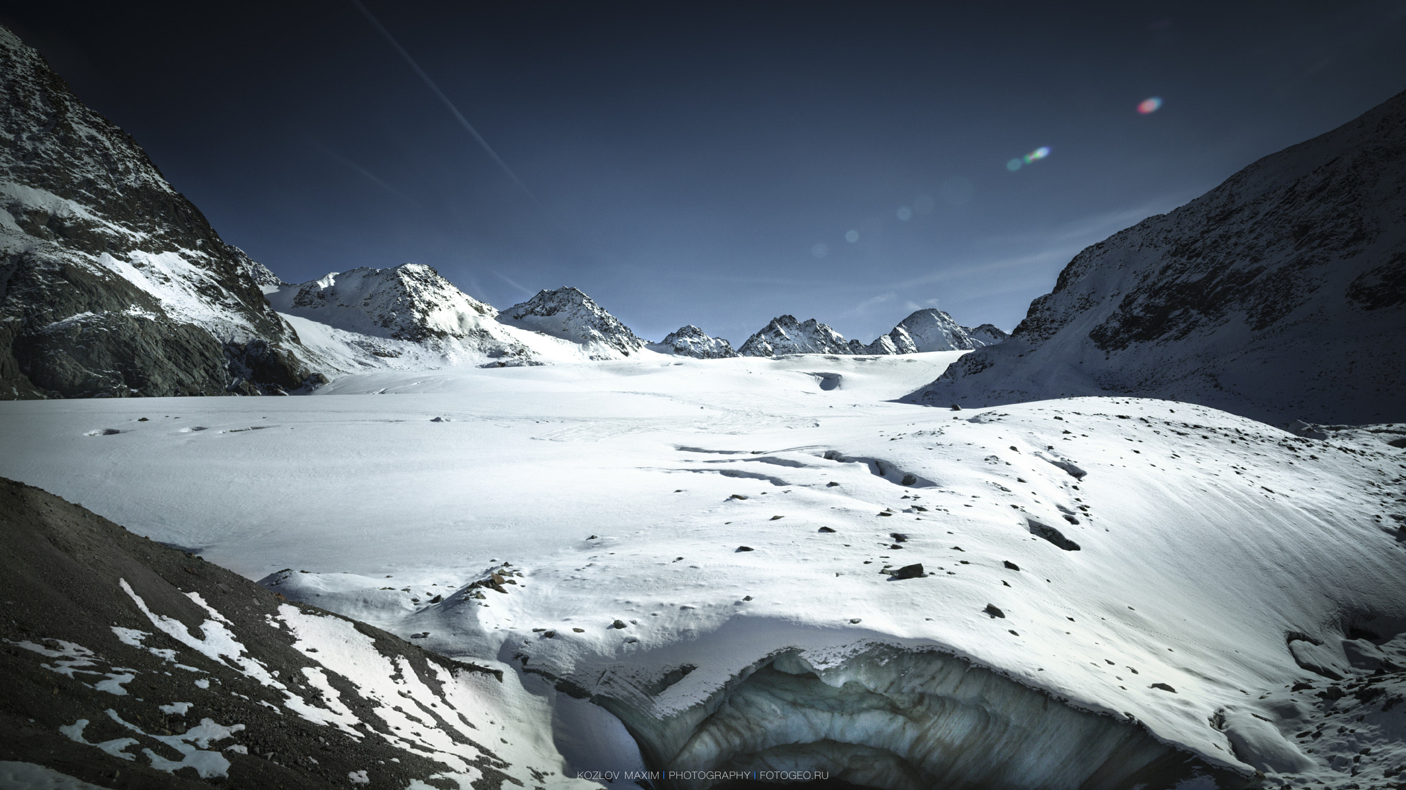 Hasselblad H4D-60 + HCD 28 sample photo. Glacier. tyrol. austria. photography