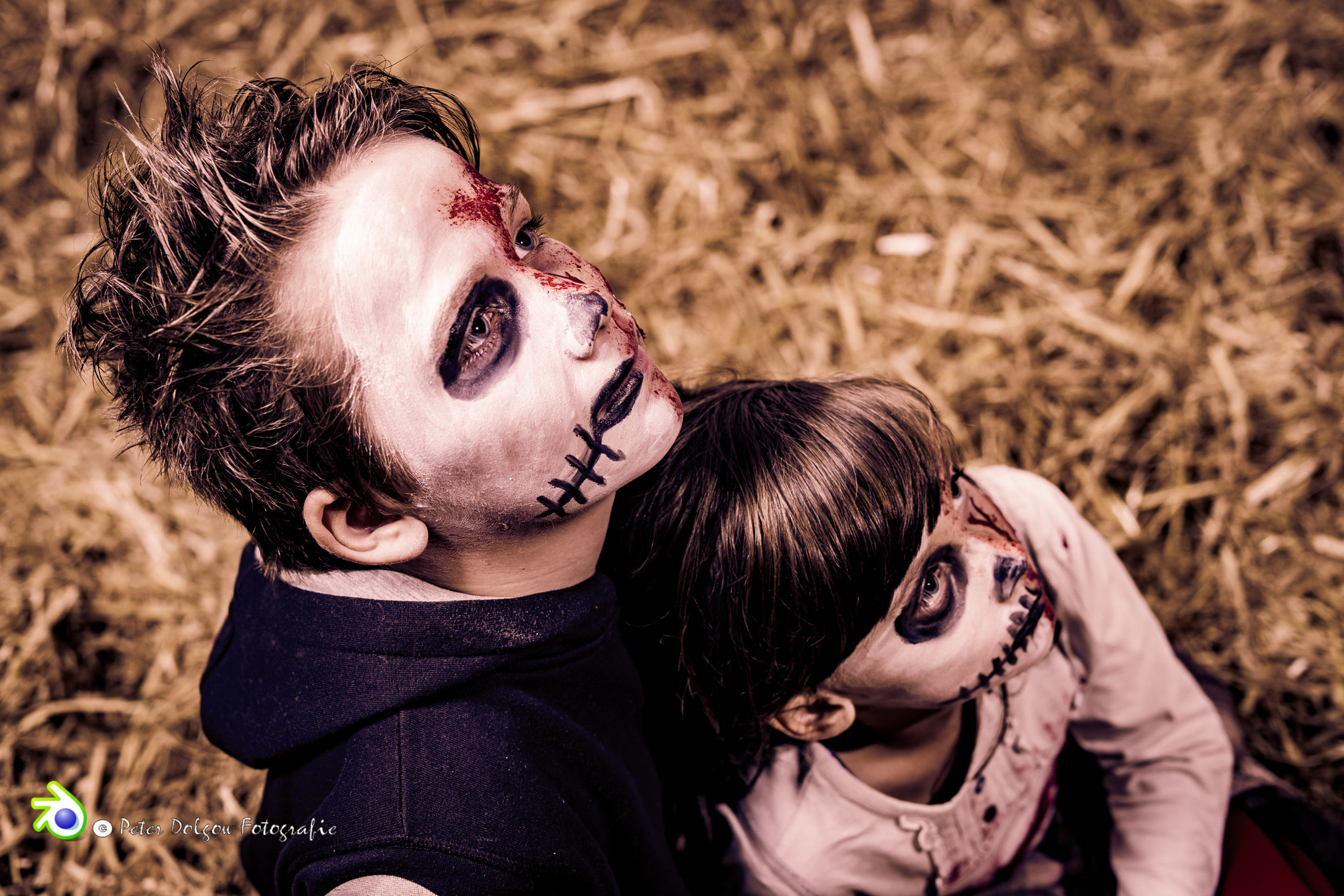Sony a99 II + Sony 50mm F1.4 sample photo. Halloween sisters photography
