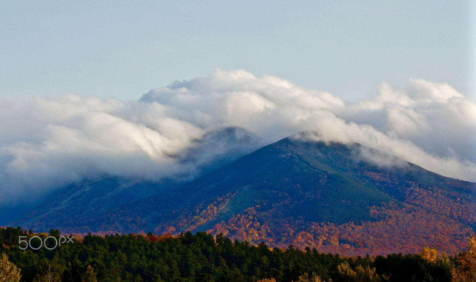 Sony Alpha NEX-3 sample photo. Franconia notch, new hampshire photography
