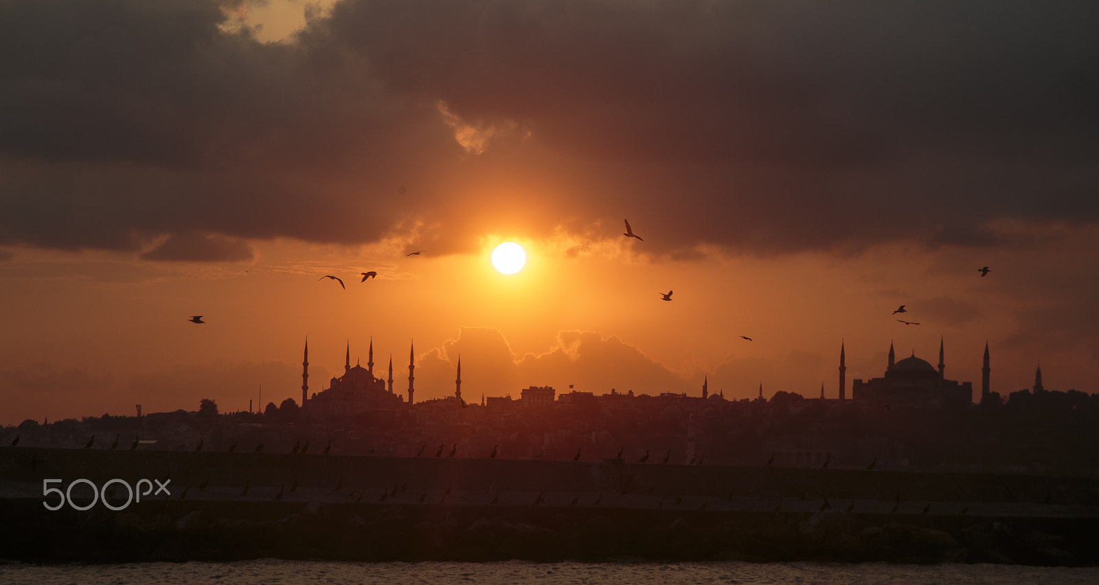 Canon EF 28-105mm f/3.5-4.5 USM sample photo. İstanbul'da gün batımı photography