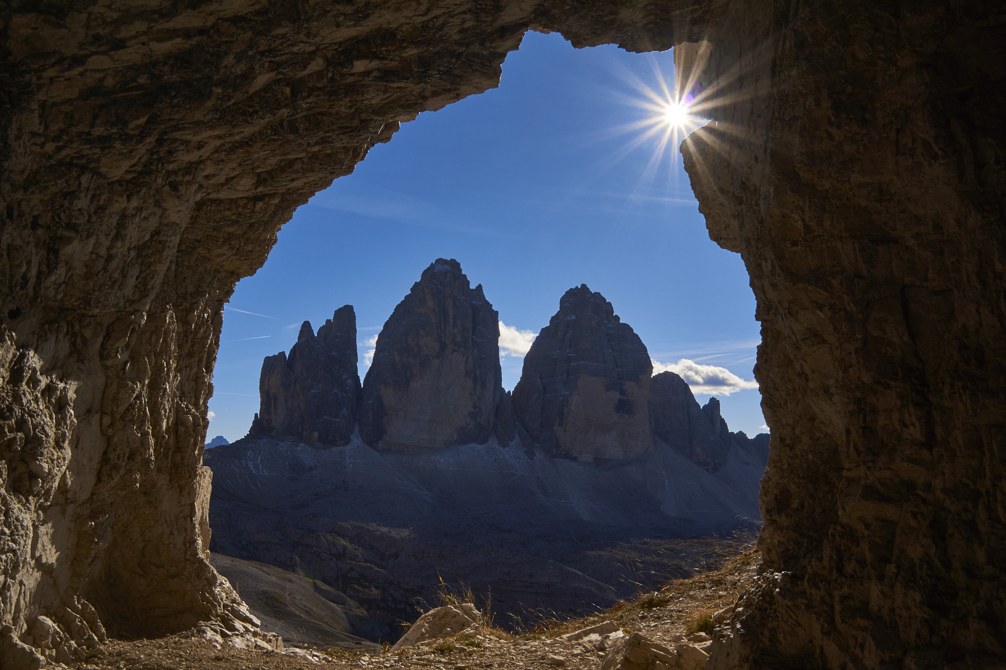 Sony SLT-A65 (SLT-A65V) + DT 18-270mm F3.5-6.3 SSM sample photo. [ herbst südtirol dolomiten ] drei-zinnen-blick au photography