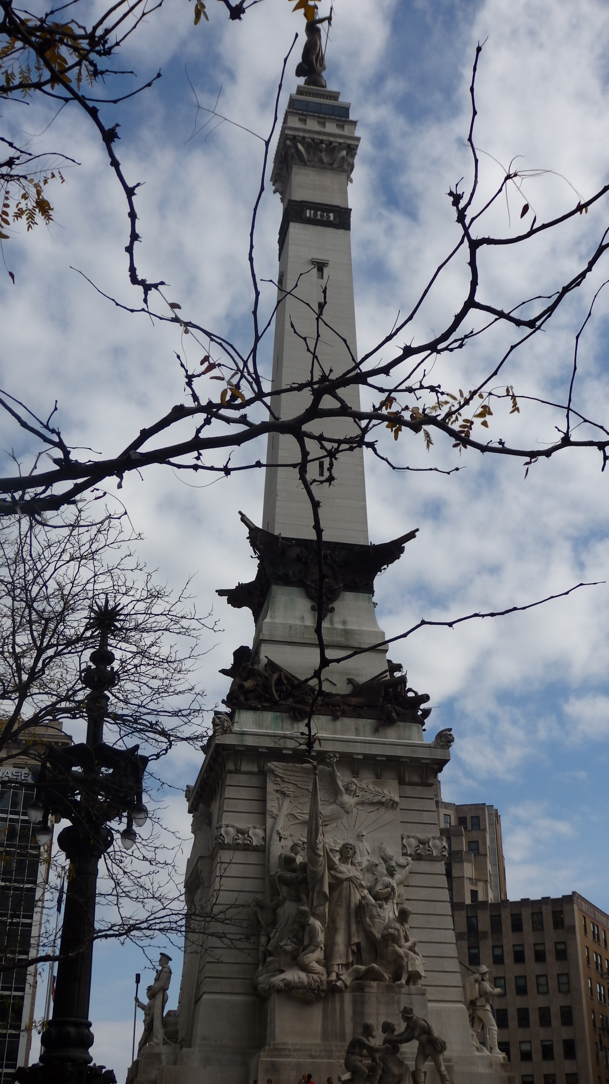 Olympus SZ-16,DZ-105 sample photo. Monument photography