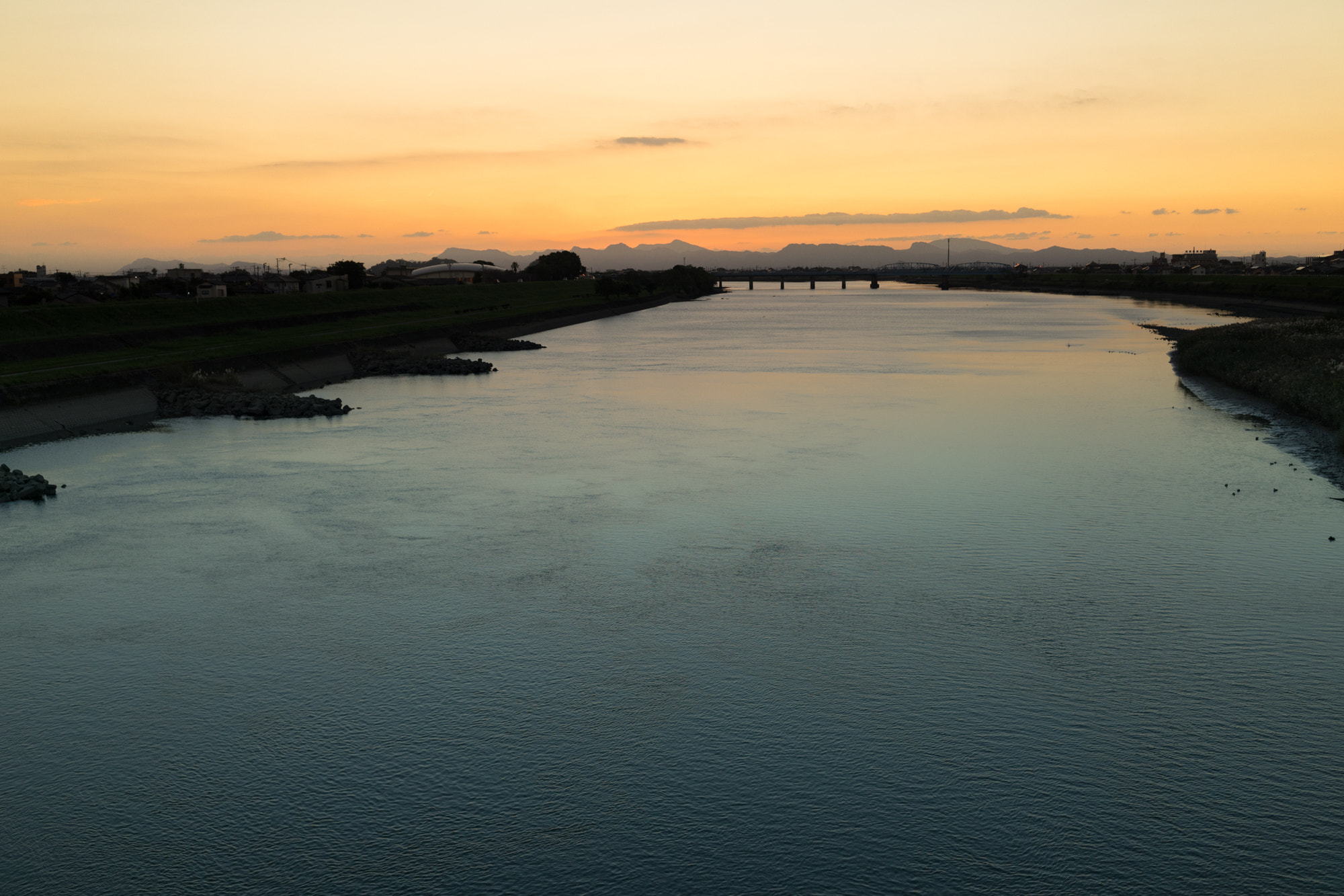 E 35mm F2 sample photo. Kumagawa river dsc02202-1 photography