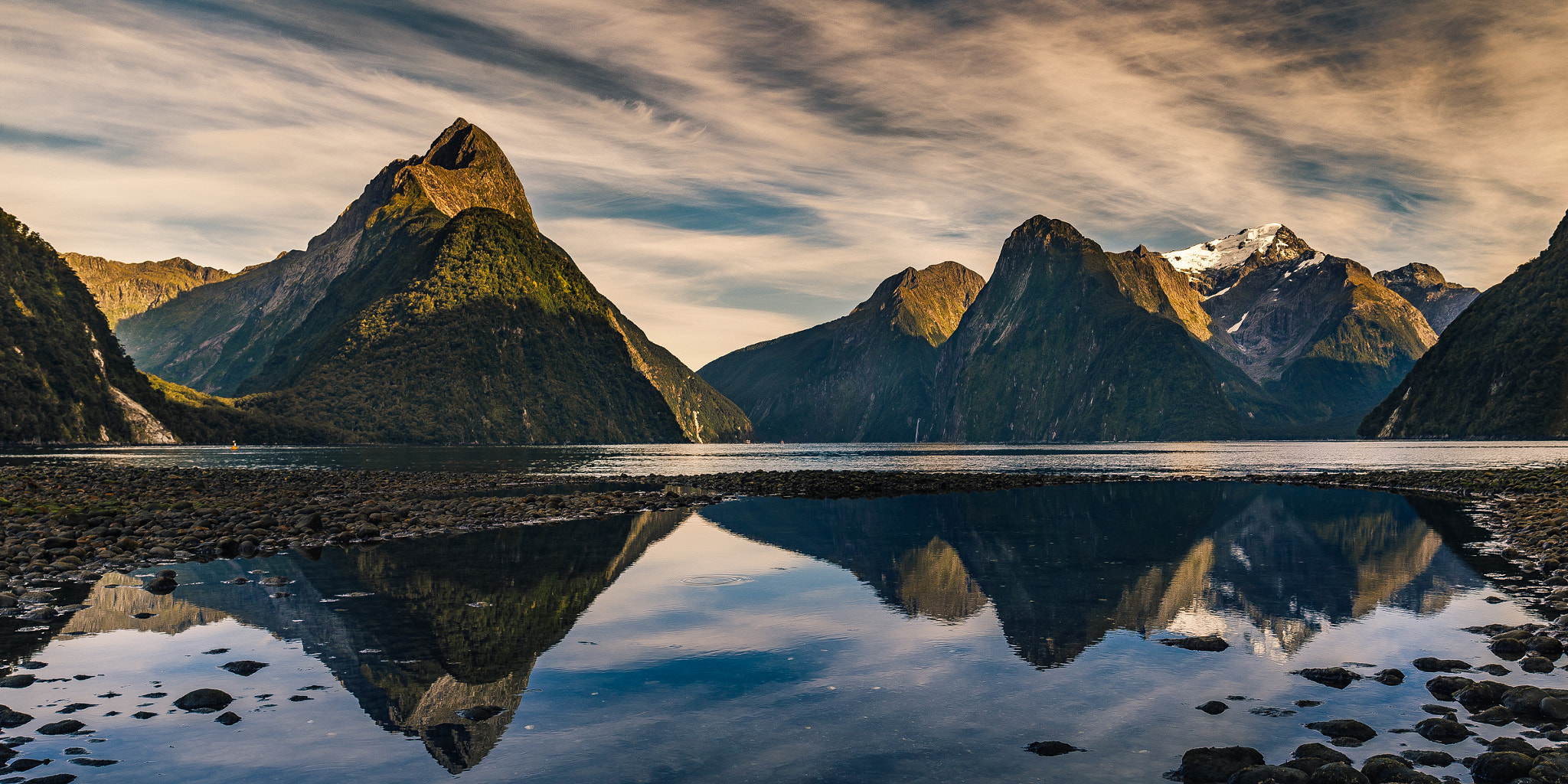 Nikon D600 + Nikon PC-E Nikkor 24mm F3.5D ED Tilt-Shift sample photo. Milford sound photography