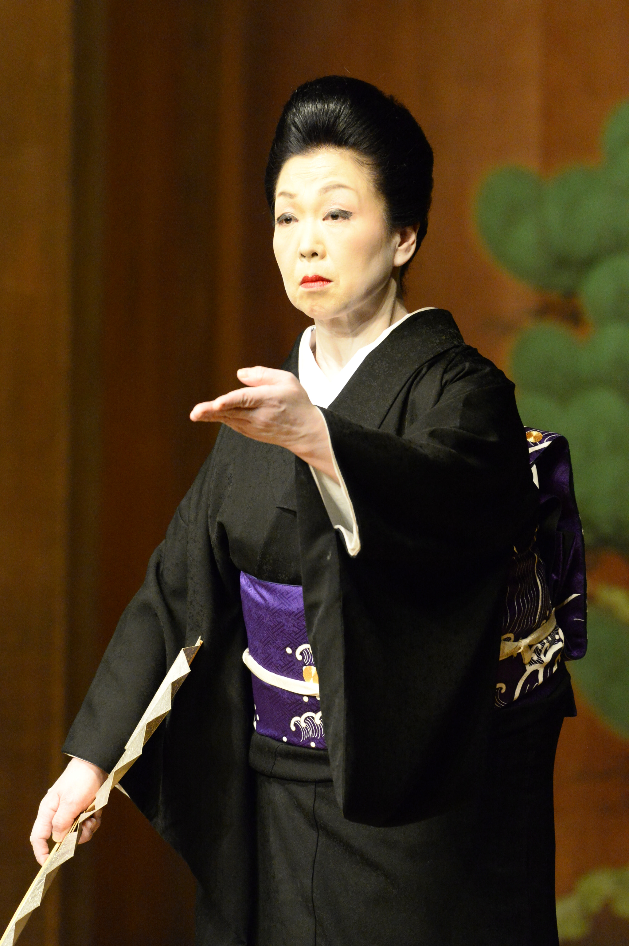 Nikon Df sample photo. Jiuta-mai which is japanese traditional dance on 29th oct. 2016 photography