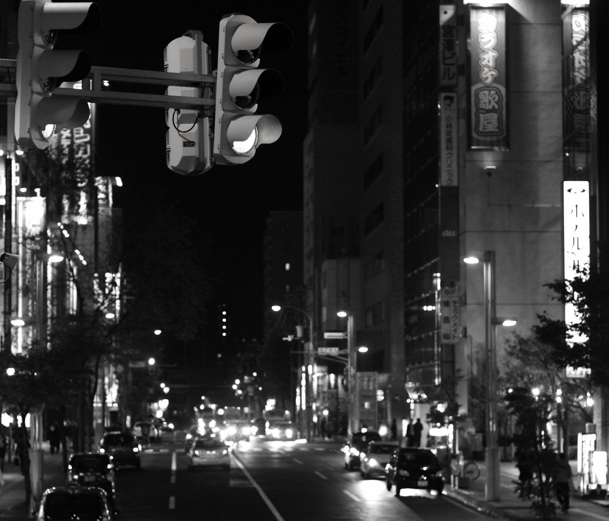 Sony E 50mm F1.8 OSS sample photo. Traffic light photography