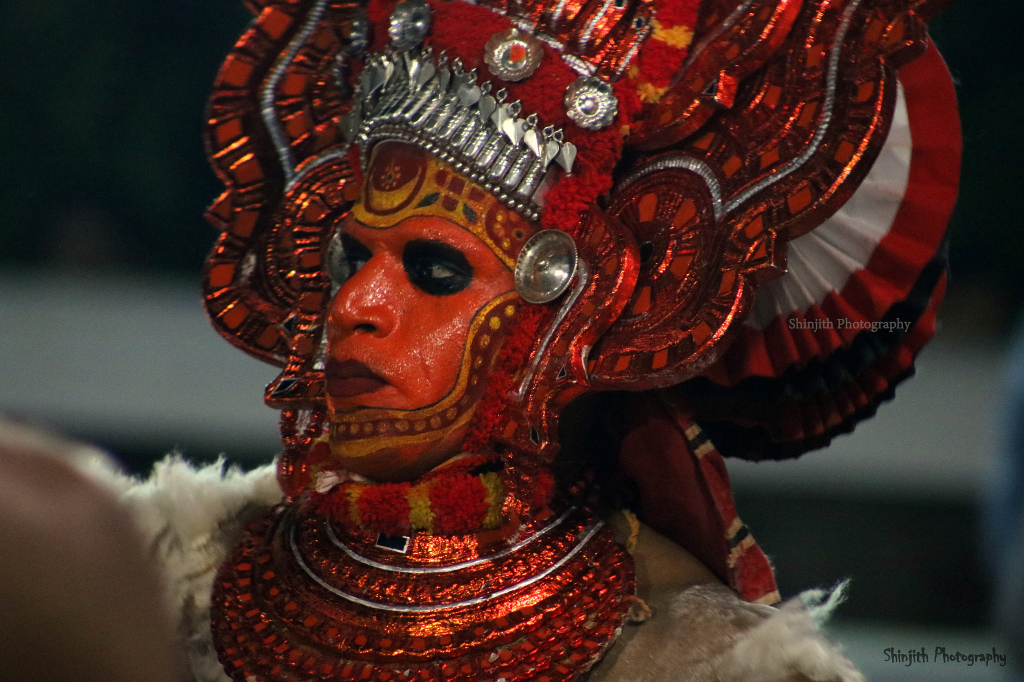 Canon EOS 760D (EOS Rebel T6s / EOS 8000D) + EF75-300mm f/4-5.6 sample photo. Theyyam photography