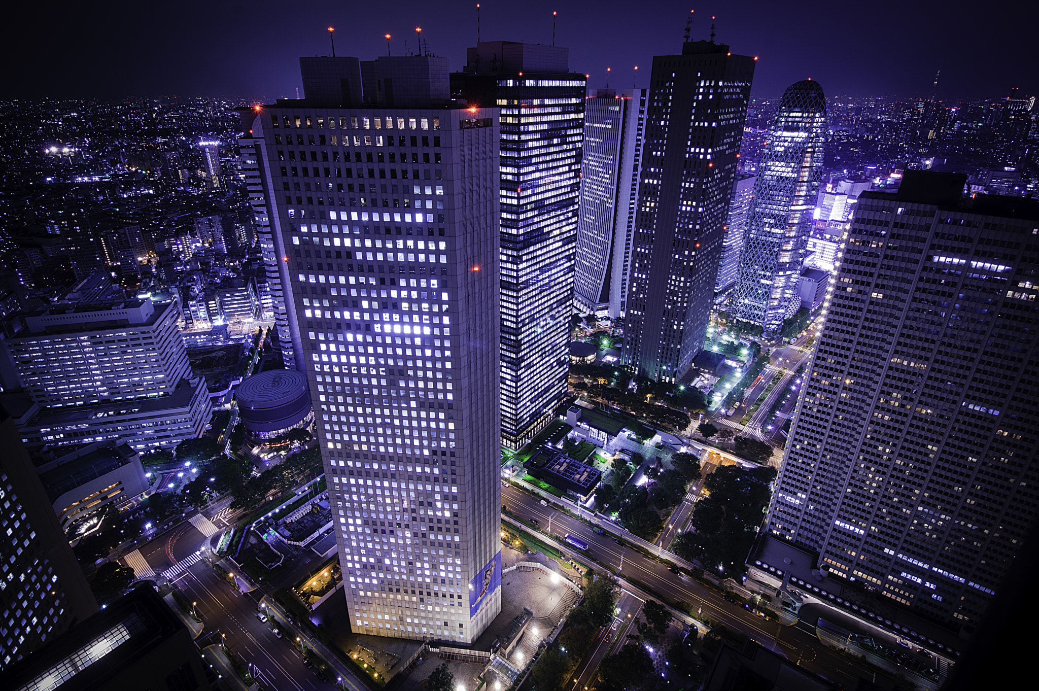 Sigma 8-16mm F4.5-5.6 DC HSM sample photo. Xtokyo by night photography