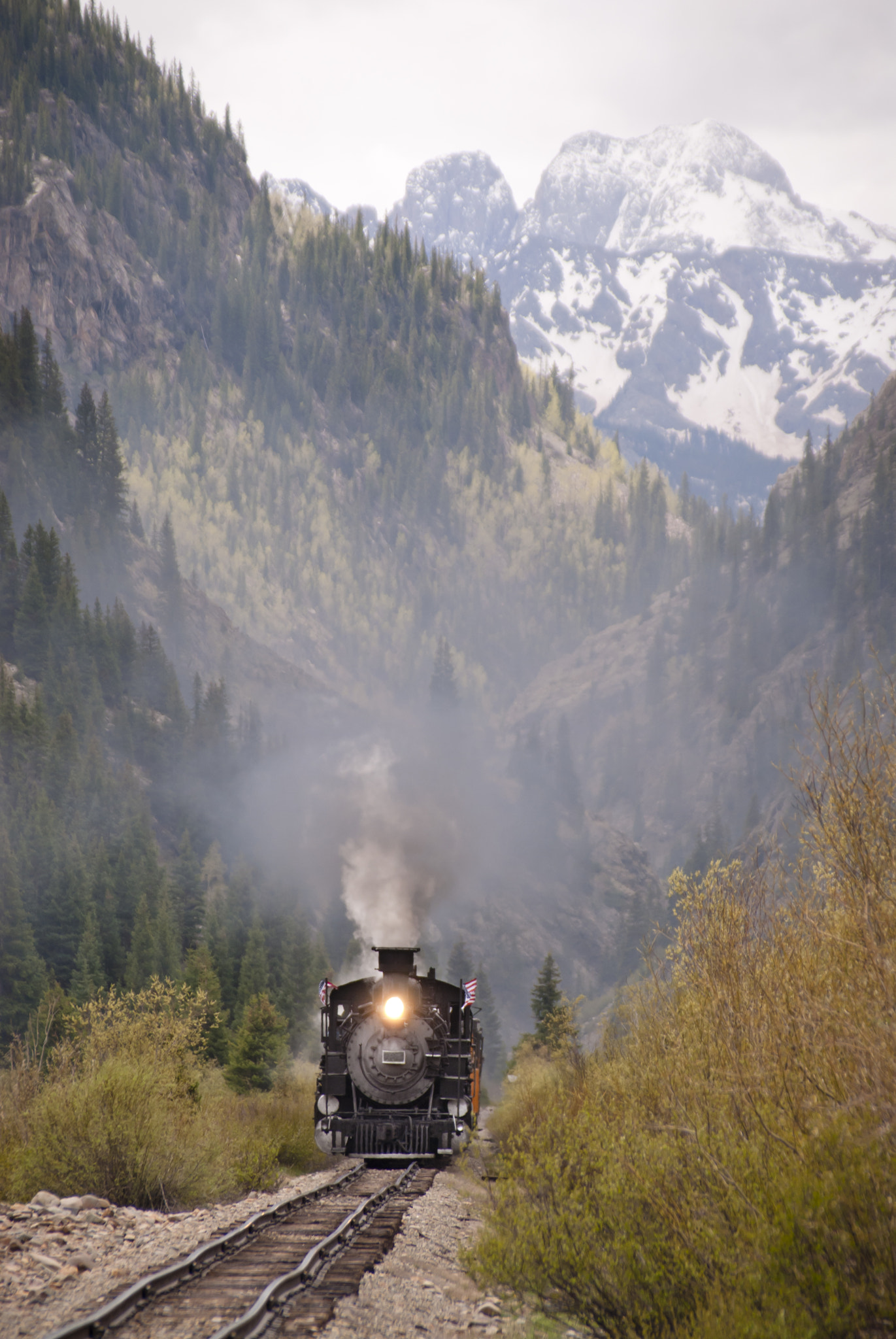Nikon D200 sample photo. Narrow gauge train photography
