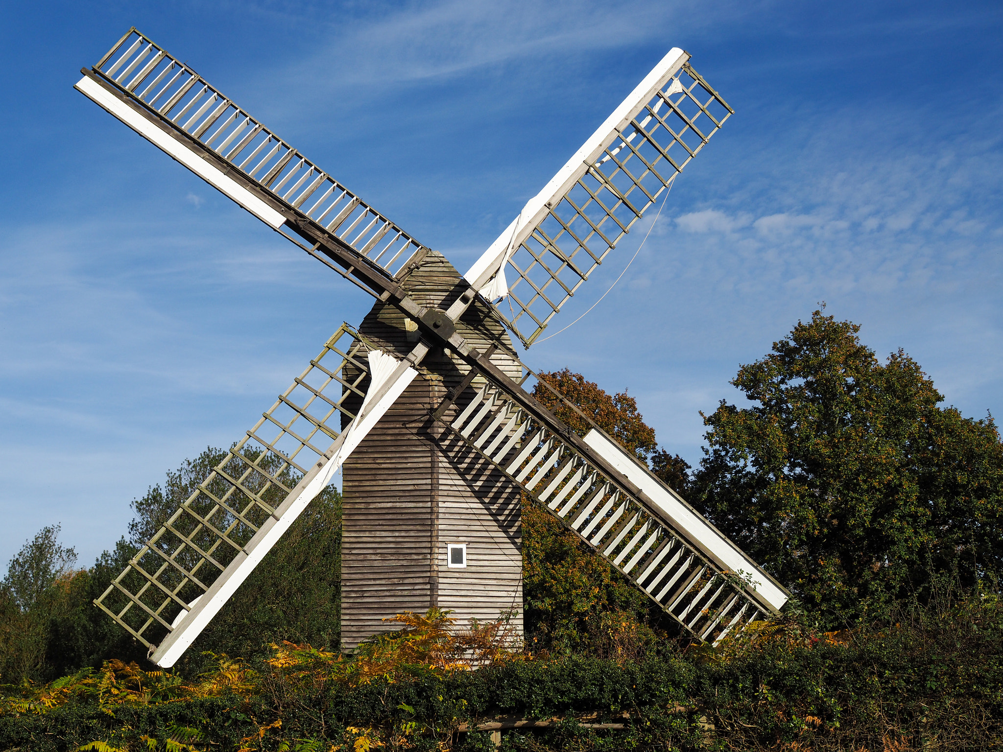 Olympus PEN-F + Olympus M.Zuiko Digital 25mm F1.8 sample photo. View of nutley windmill in the ashdown forest photography