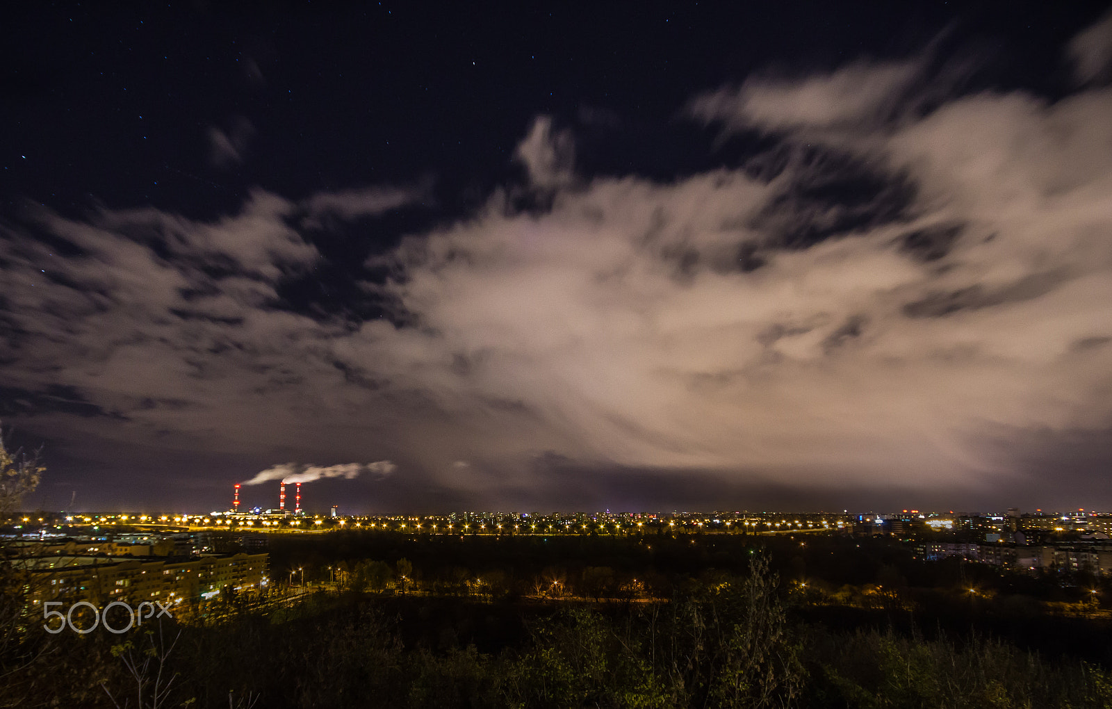 Pentax K-3 II sample photo. Night, urban landscape. photography