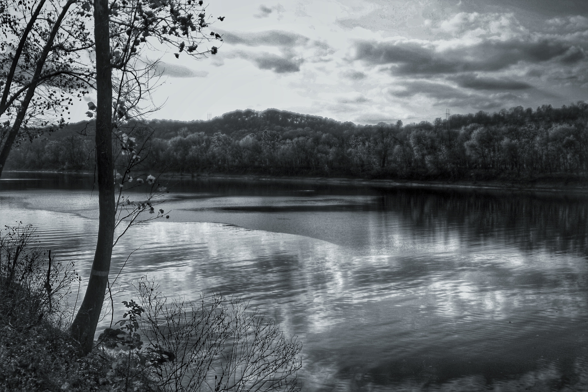 Tamron AF 28-200mm F3.8-5.6 XR Di Aspherical (IF) Macro sample photo. Sunset at bullshoals lake photography
