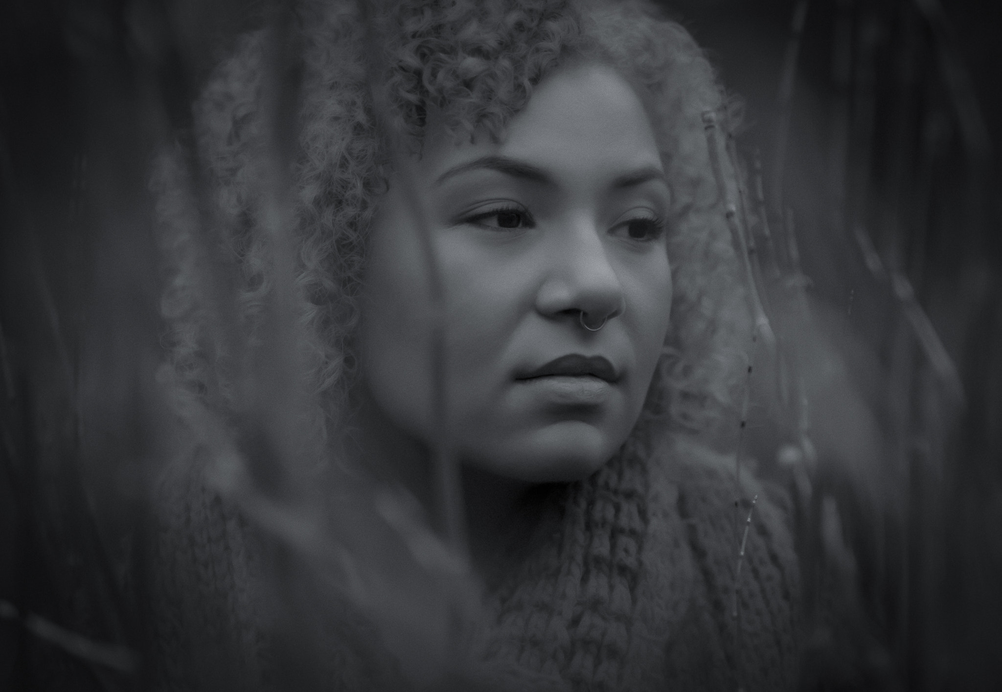 Nikon D7100 + Sigma 50mm F1.4 DG HSM Art sample photo. Shari b&w photography