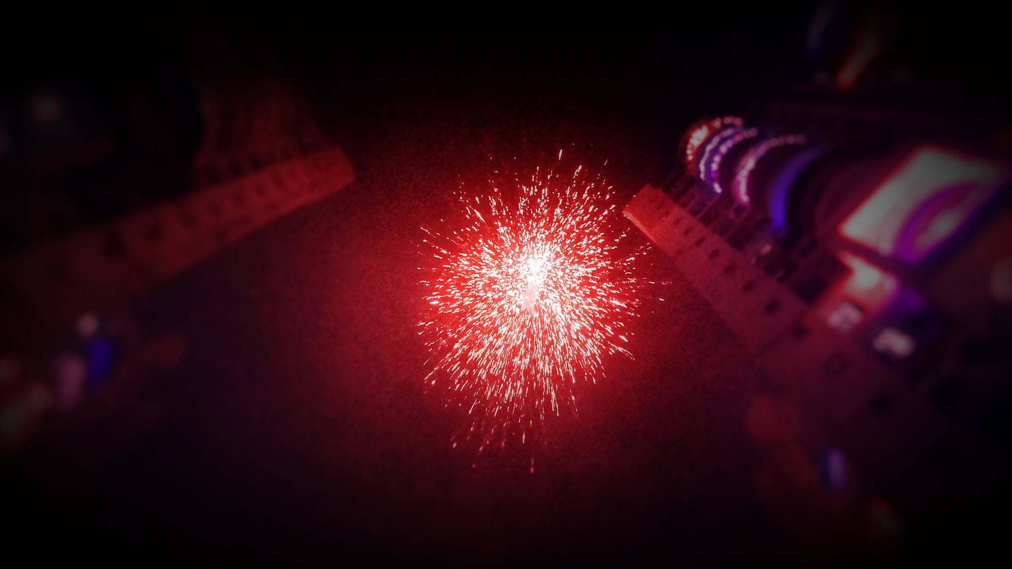 Sony Cyber-shot DSC-HX7V sample photo. Fireworks photography