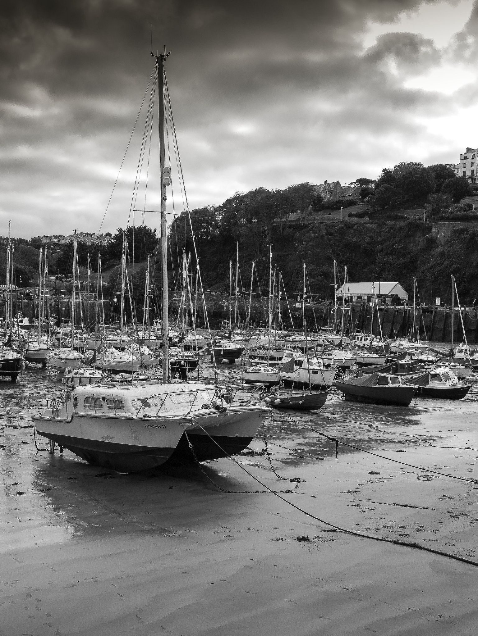 Panasonic Lumix DMC-G3 sample photo. Ilfracombe harbour photography