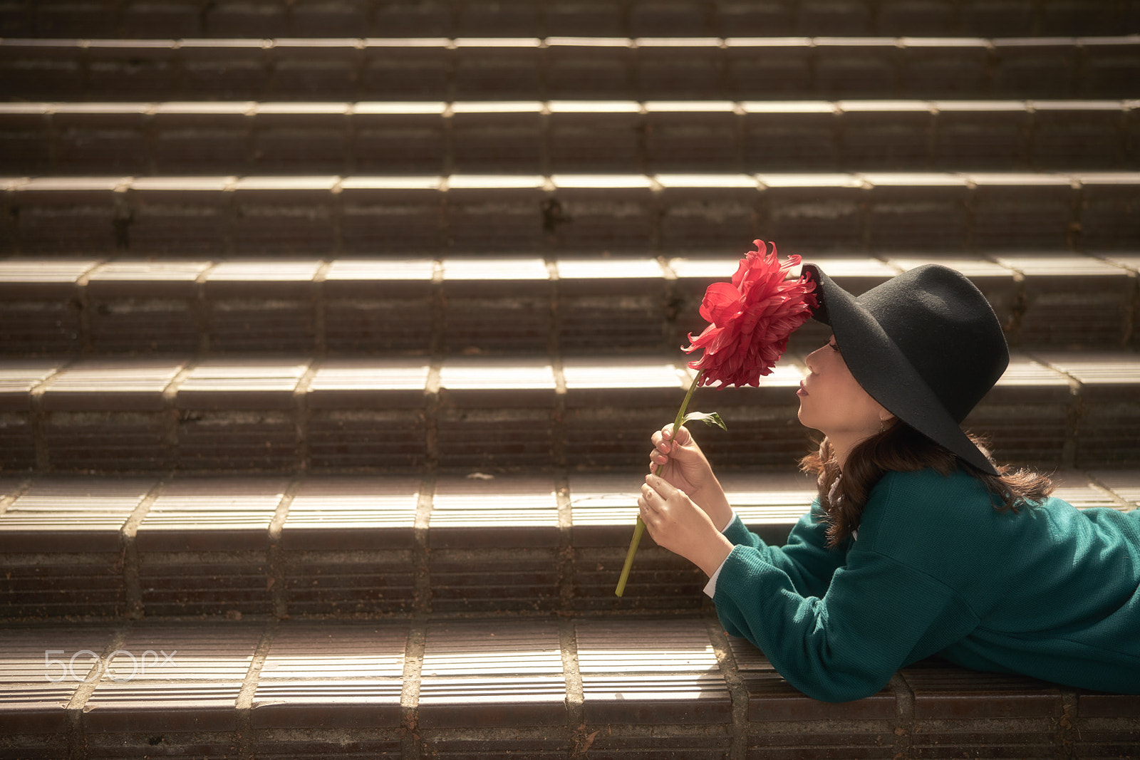 Sony Planar T* FE 50mm F1.4 ZA sample photo. Stairs photography
