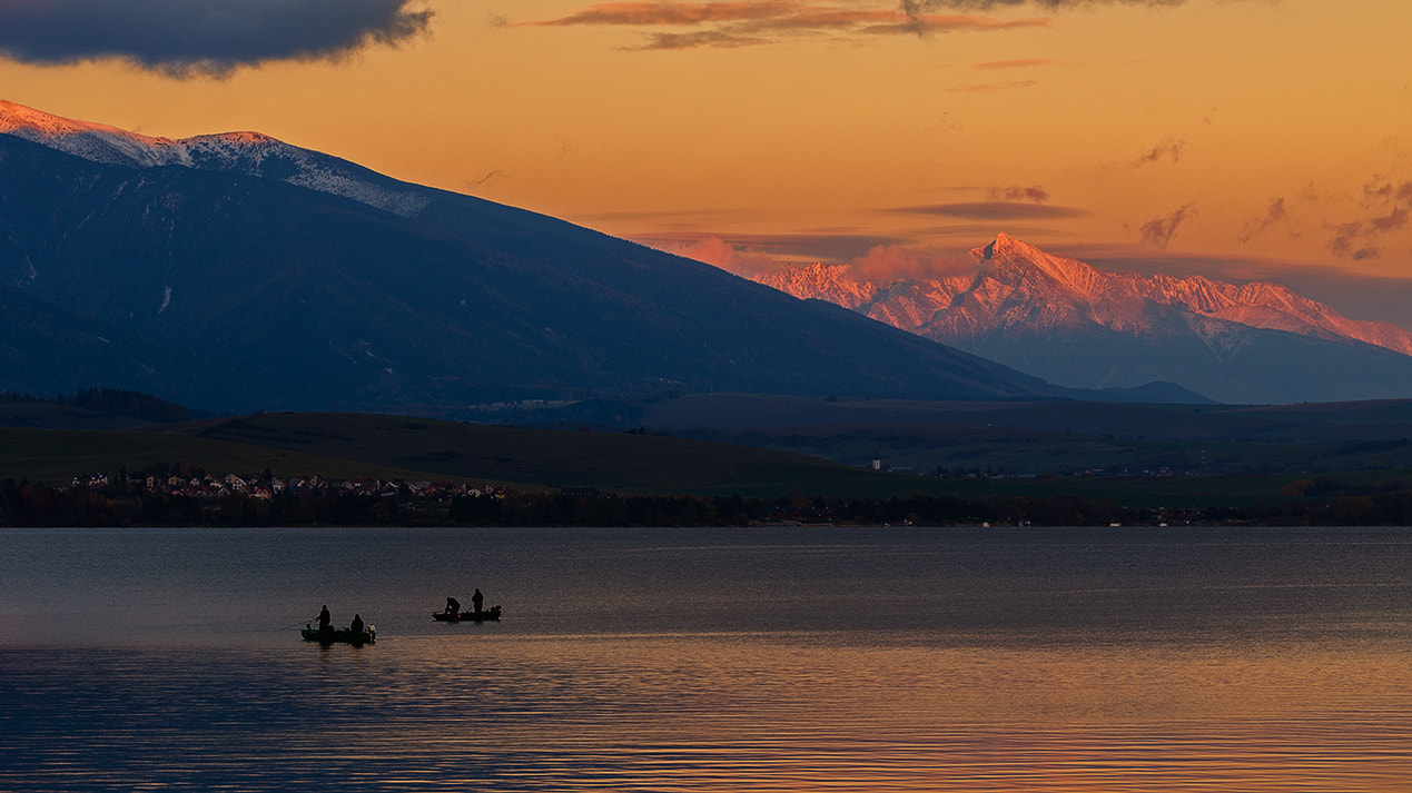 Nikon D300S sample photo. Evening fishing photography
