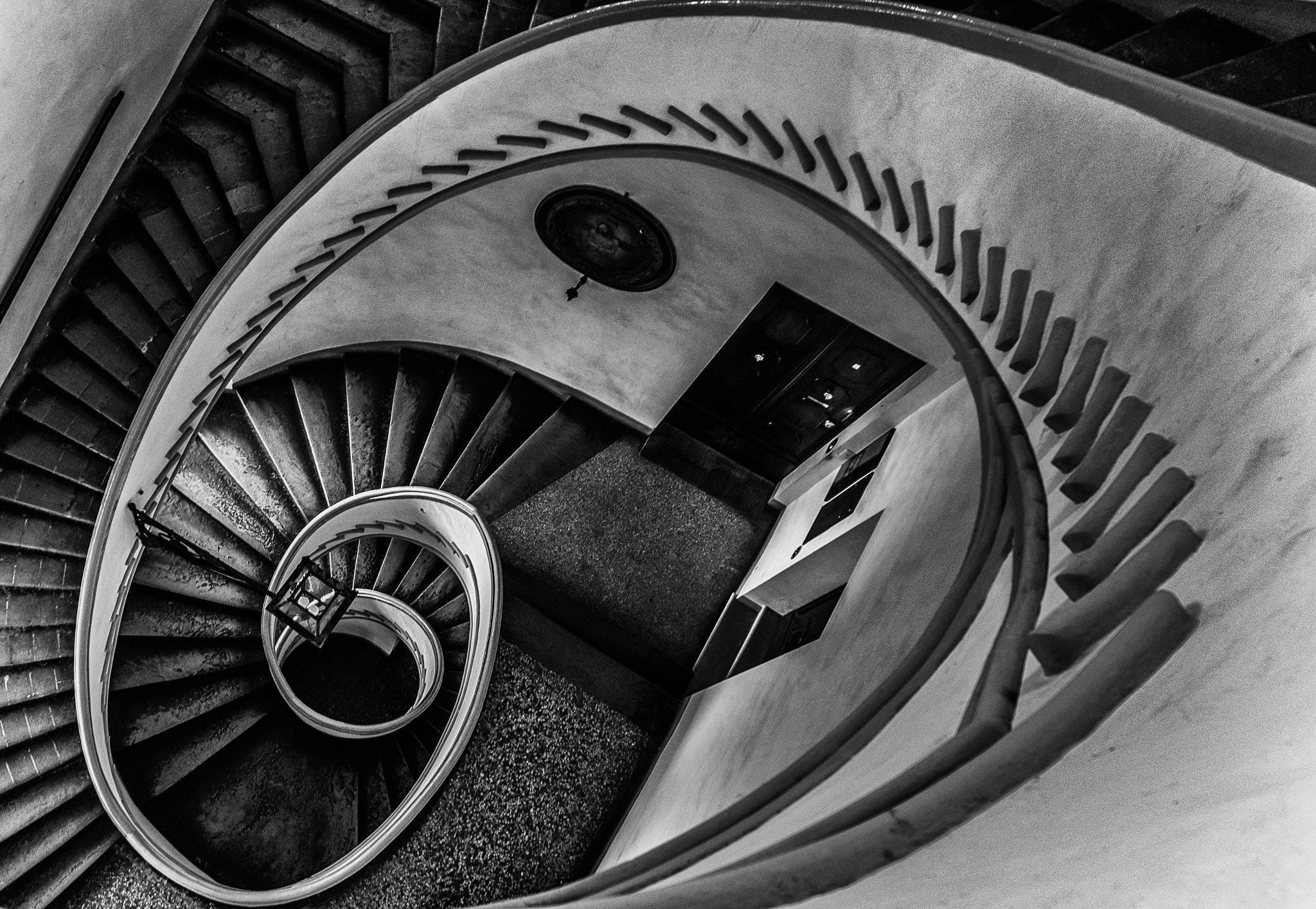 Sigma 12-24mm F4.5-5.6 II DG HSM sample photo. Medieval staircase, italy photography