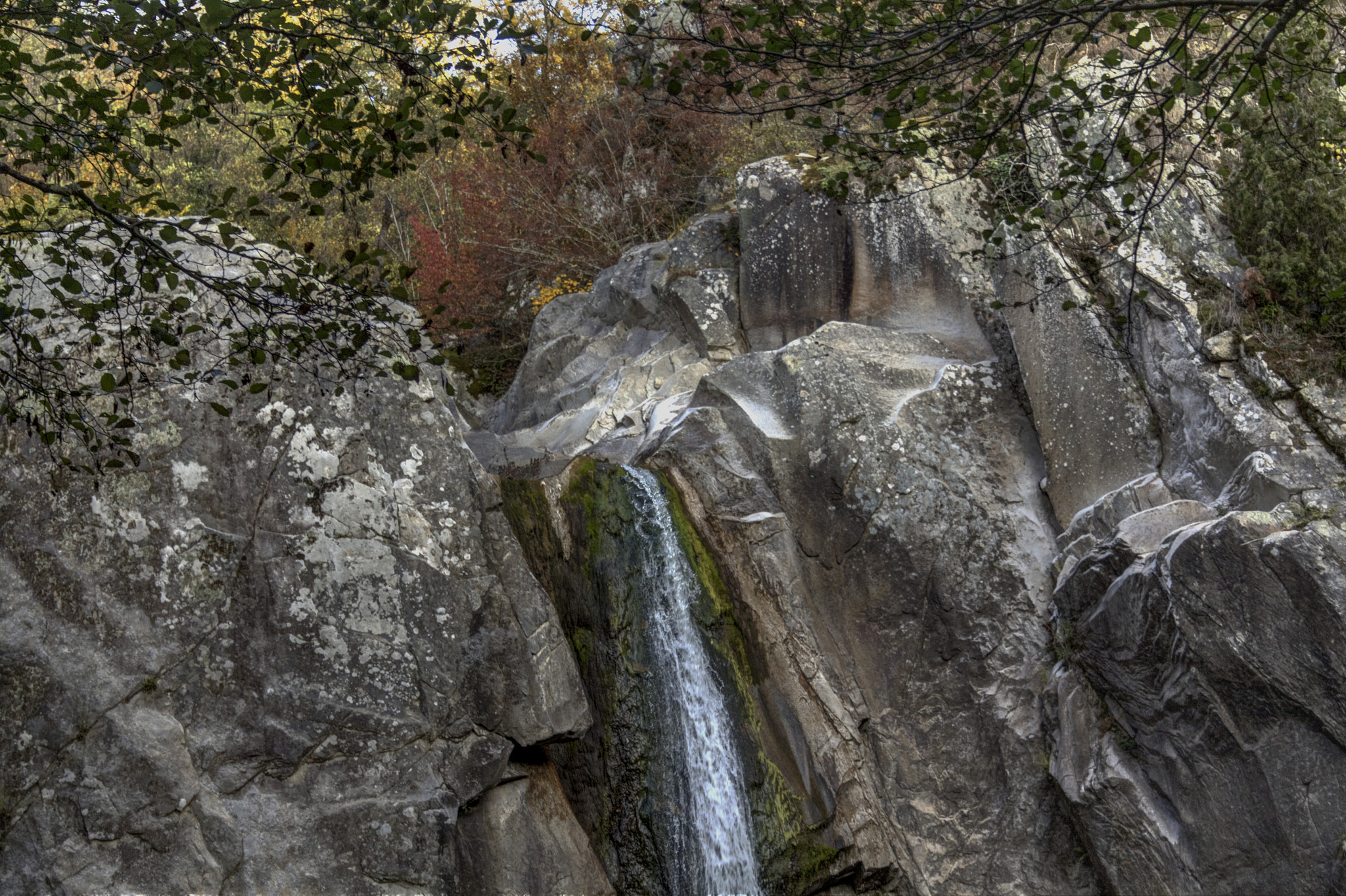 Canon EF-S 18-55mm F3.5-5.6 II sample photo. St. barbara waterfall photography