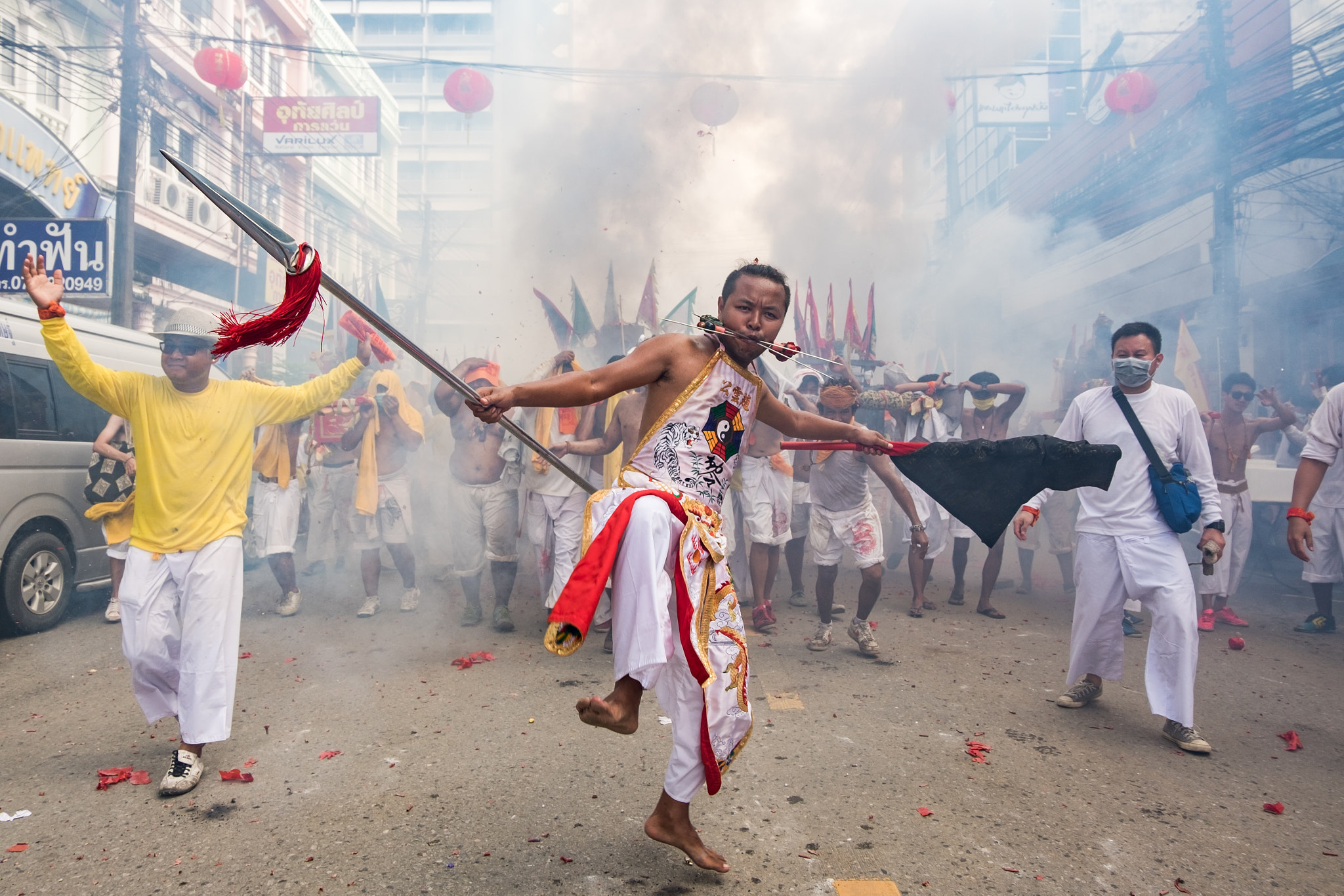 Fujifilm XC 16-50mm F3.5-5.6 OIS II sample photo. Phuket vegetarian festival photography