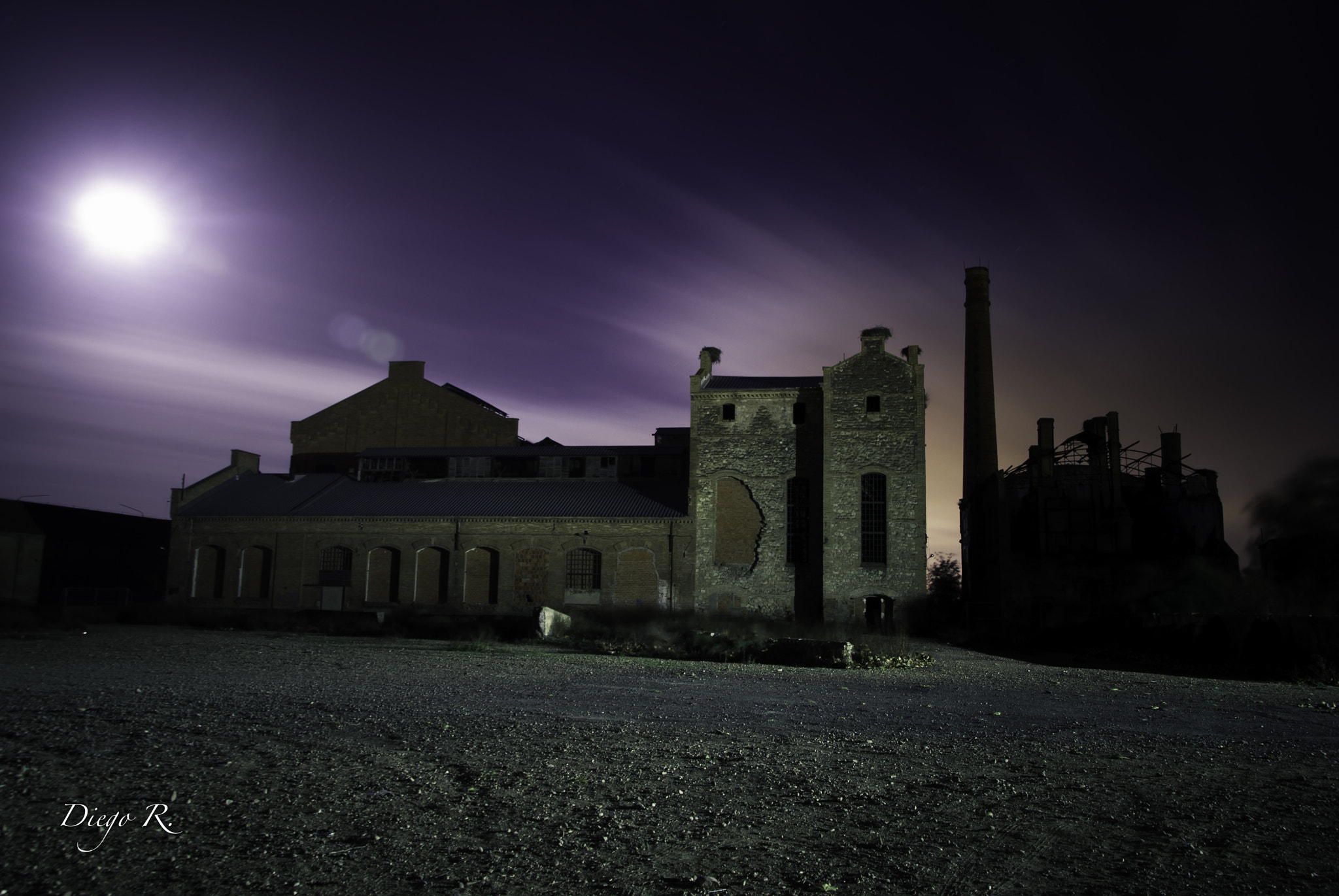 Pentax K200D sample photo. Noche de lobos photography
