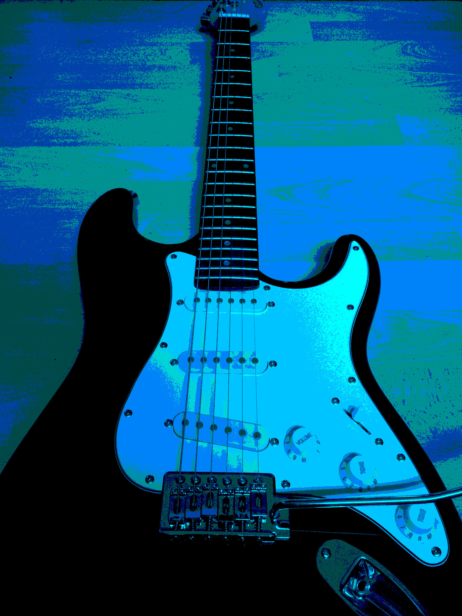 Apple iPhone sample photo. Guitar photography