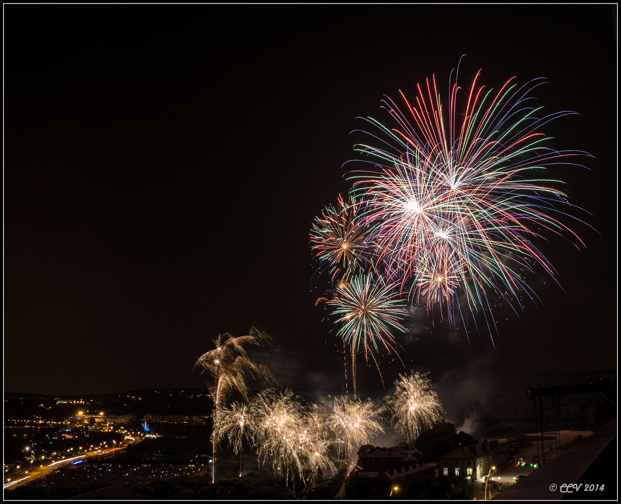 Sony DT 18-135mm F3.5-5.6 SAM sample photo. Grand feu de st cloud 2014 photography
